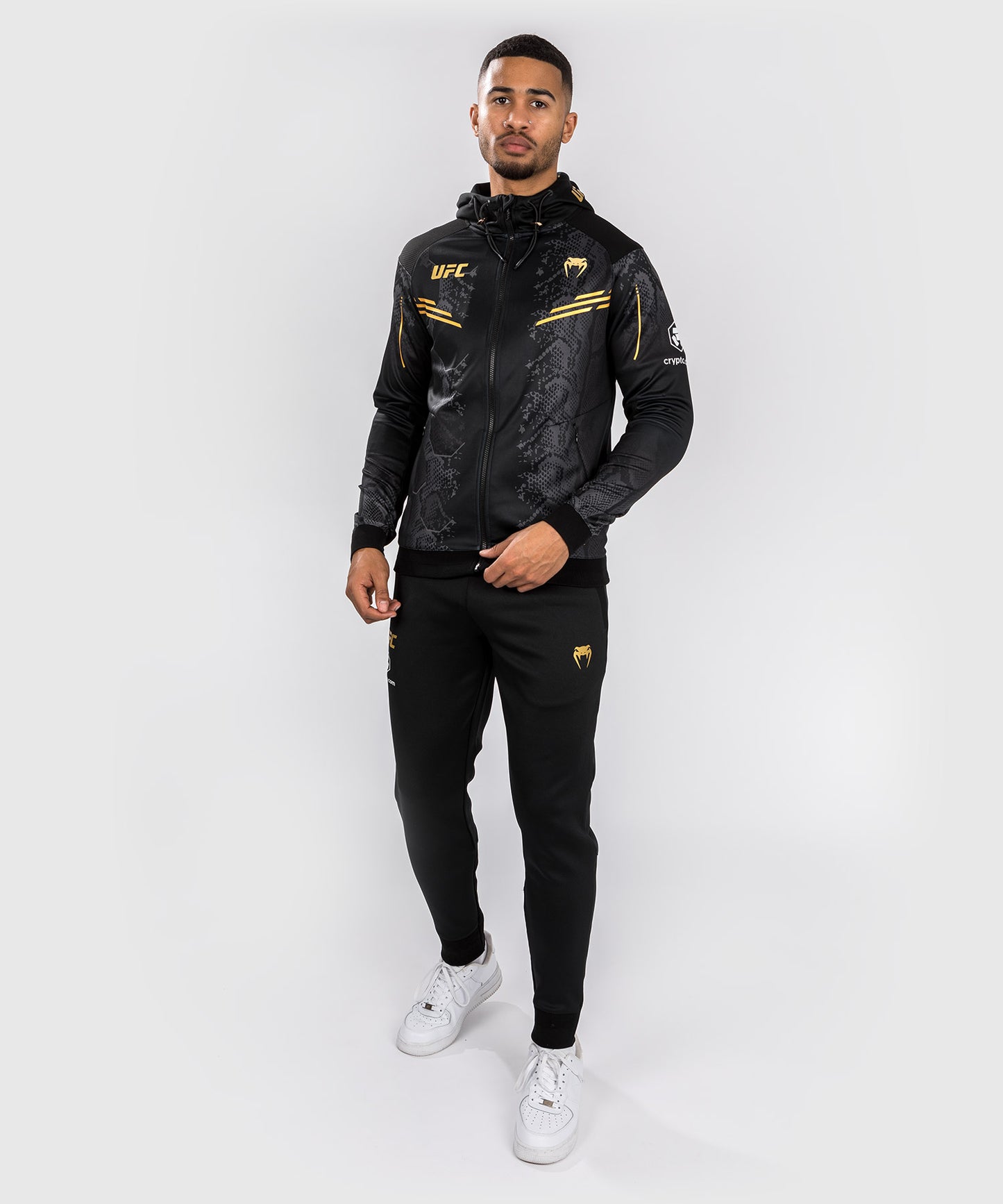 UFC Adrenaline by Venum Authentic Fight Night Men’s Walkout Hoodie - Champion