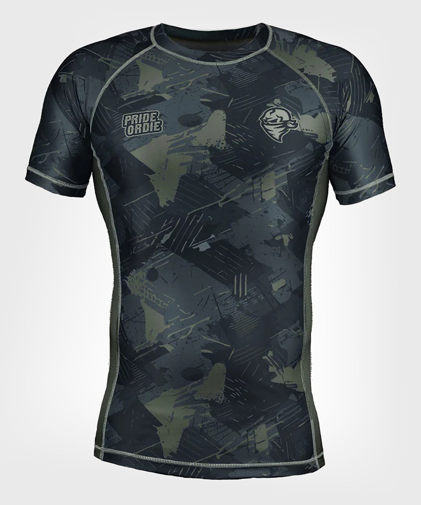Trainings-T-Shirt Pride Or Die Shadow - Schwarz