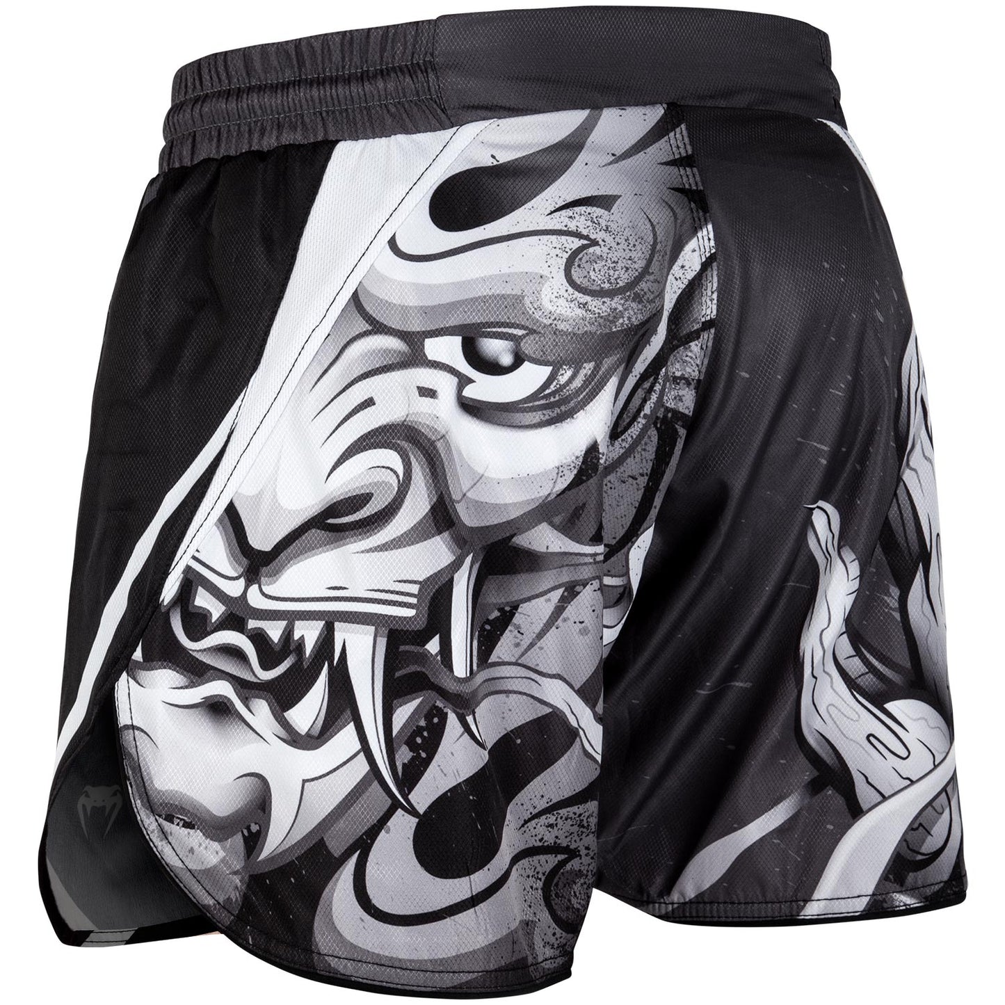 Venum Devil Fightshorts - White/Black