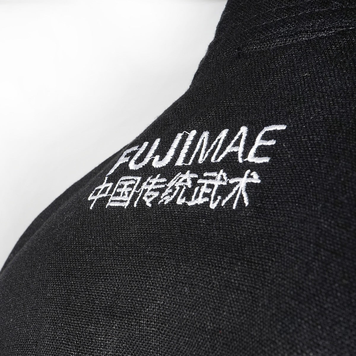 Kung Fu Fuji Mae Leinenjacke - Schwarz