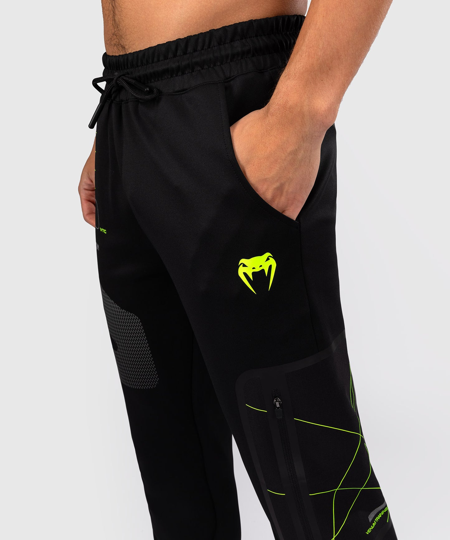 Venum Training Camp 4.0 Jogginganzug - Schwarz/Fluo-Grün