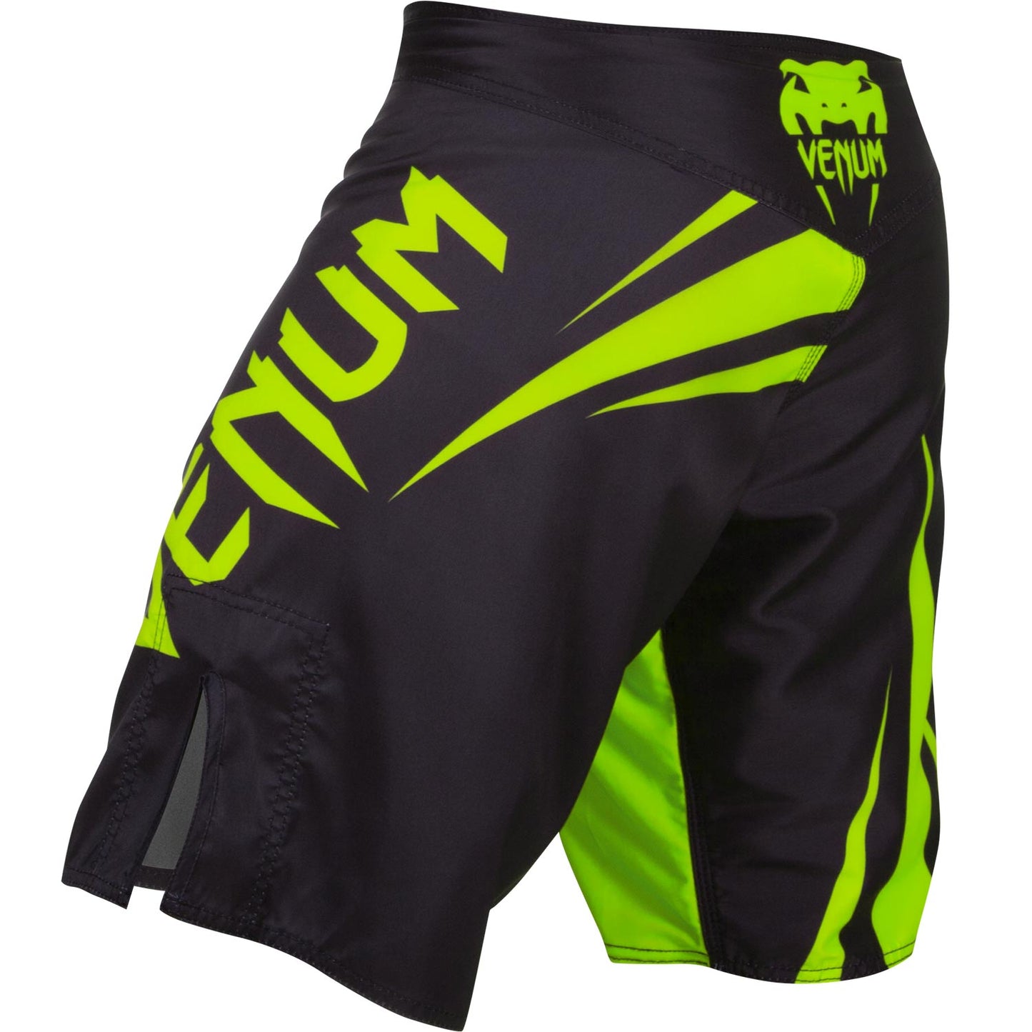 Venum Challenger Fightshort - Black/Fluorescent Yellow