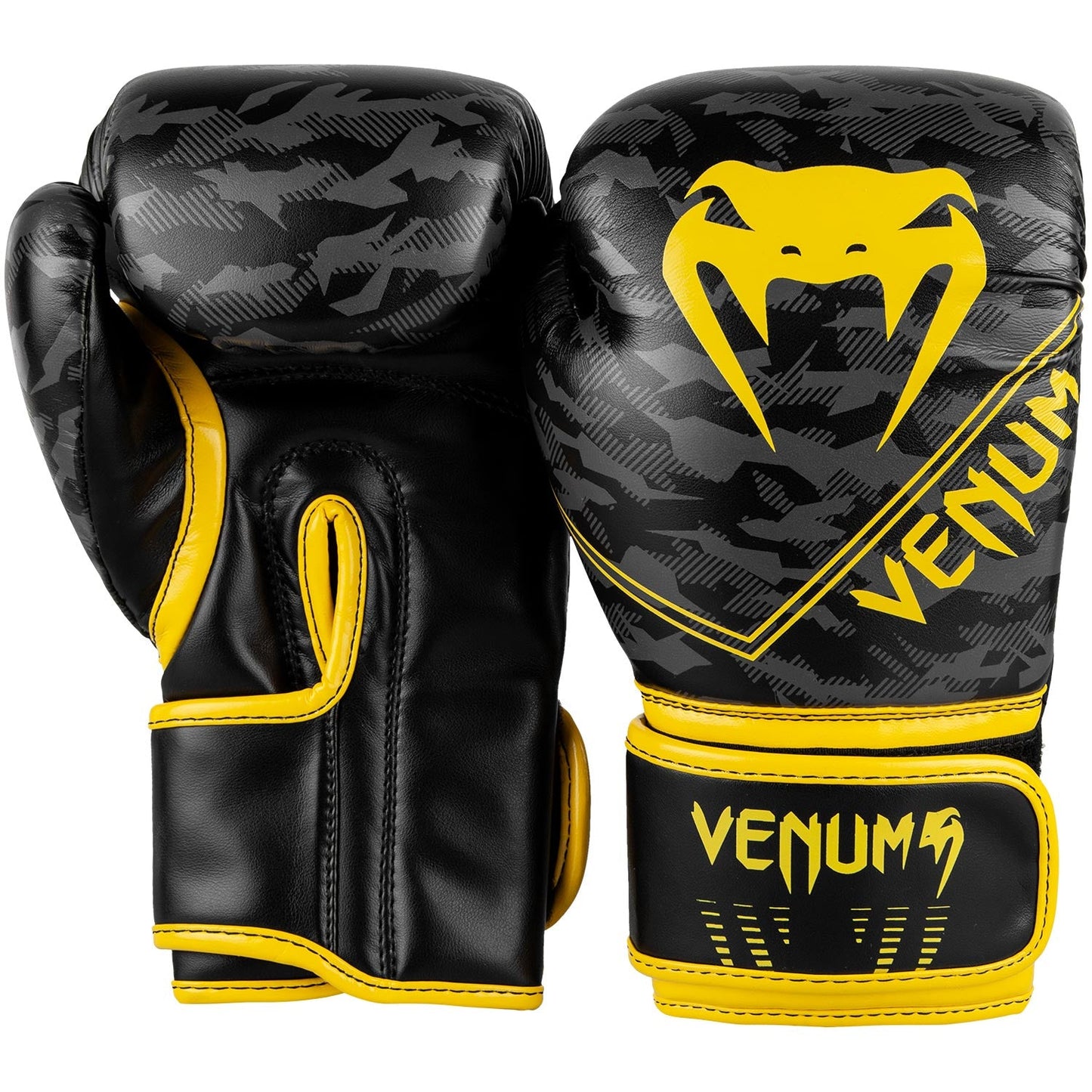 Venum Okinawa 2.0 Kids Boxing Gloves - Black/Yellow