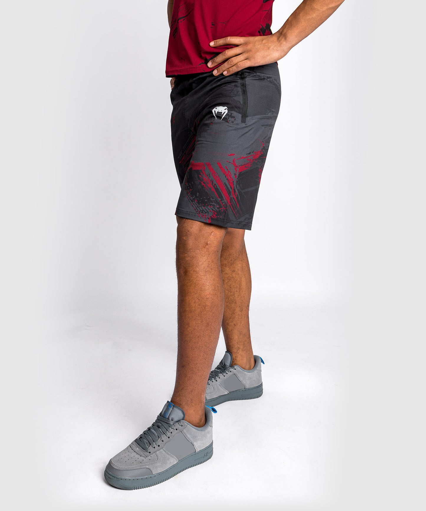 Short d'Entraînement UFC Venum Authentic Fight Week 2.0 - Noir/Rouge