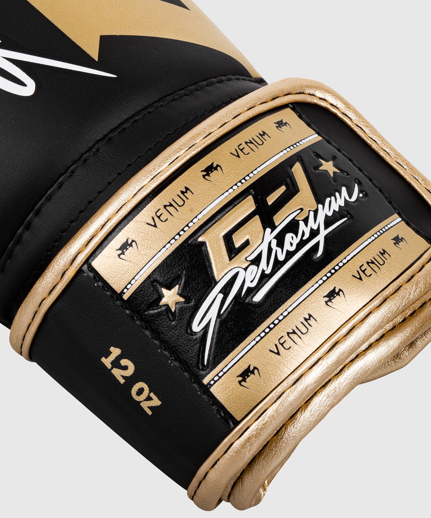 Venum Petrosyan Boxing Gloves - Black/Gold
