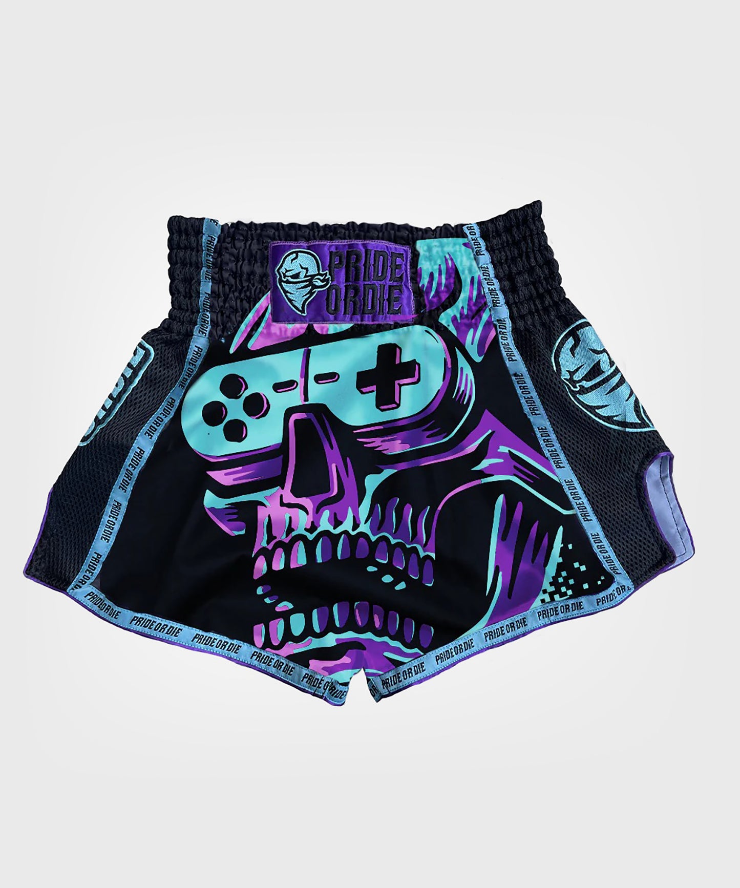 Violent Reality Pride Or Die Muay Thai Shorts – Black