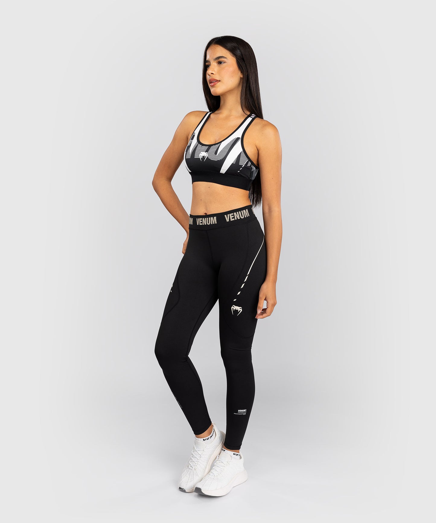 Venum Adrenaline Leggings da donna – Nero/Avorio