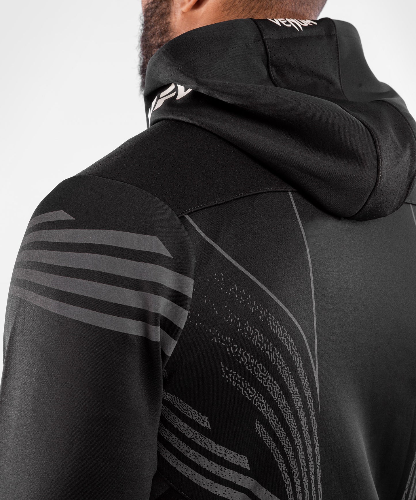 Sweatshirt à Capuche Homme UFC Venum Authentic Fight Night - Noir