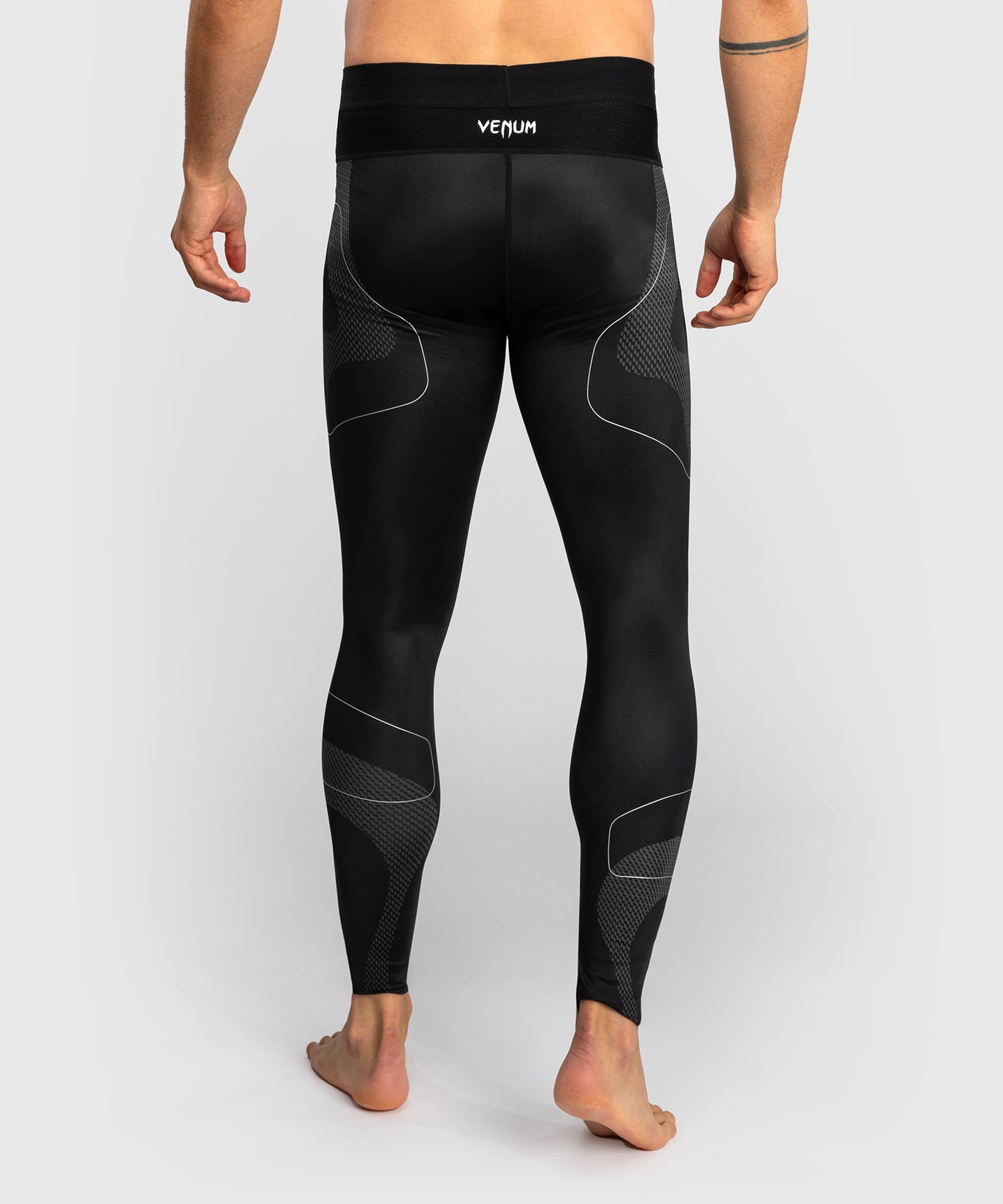 Pantalon de Compression Venum Nexus – Noir/Argent
