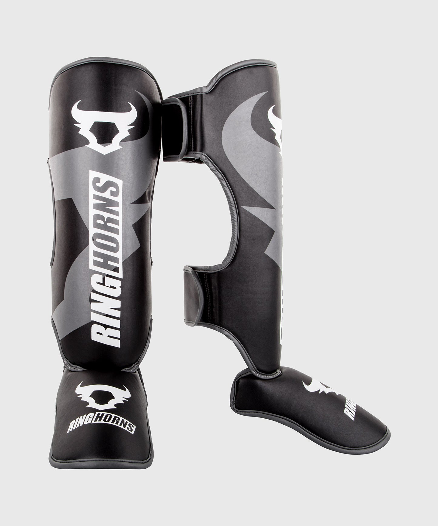 Protège-tibias et pieds Ringhorns Charger - Noir
