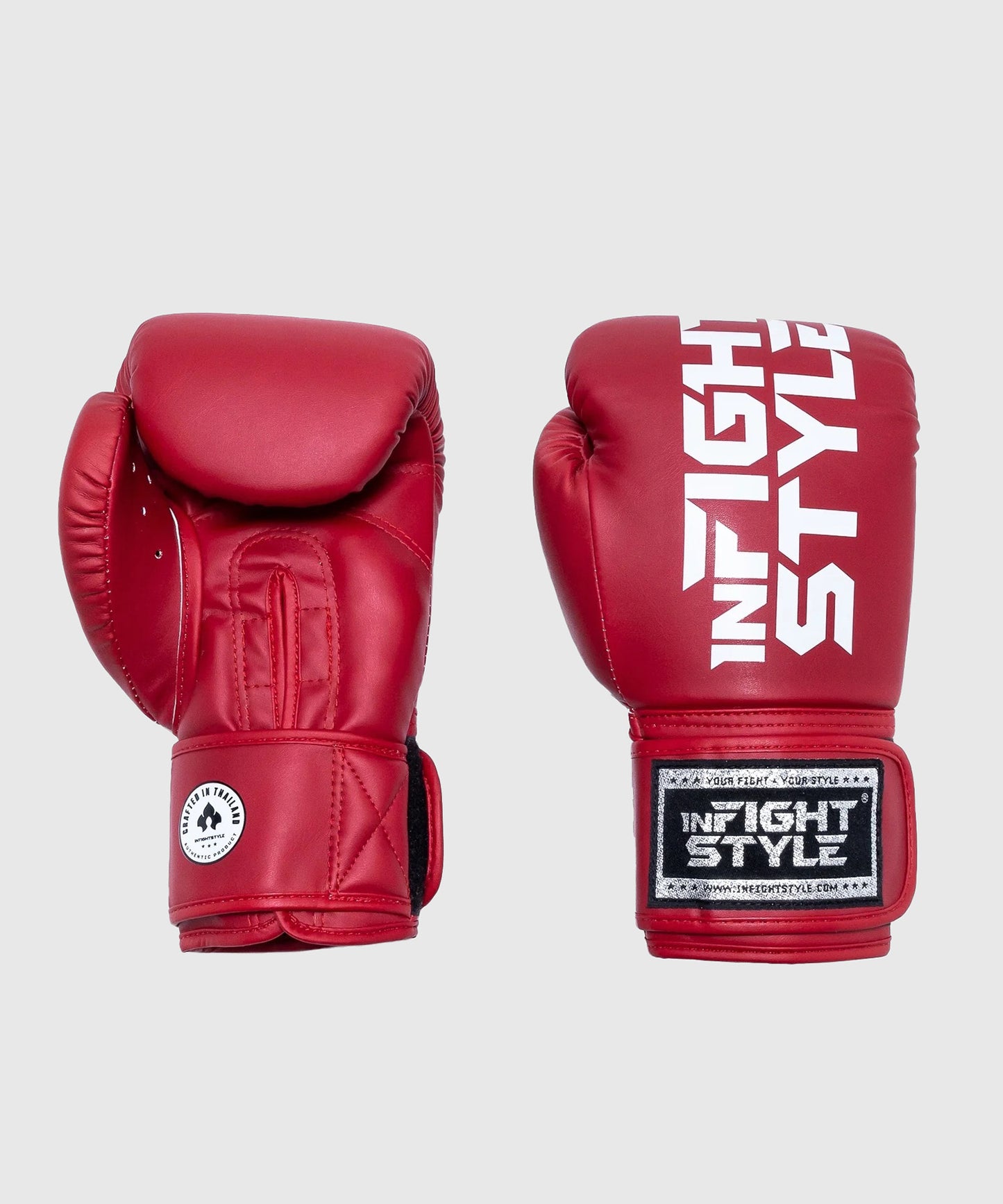 Infightstyle Pro Compact Boxing Gloves - Red