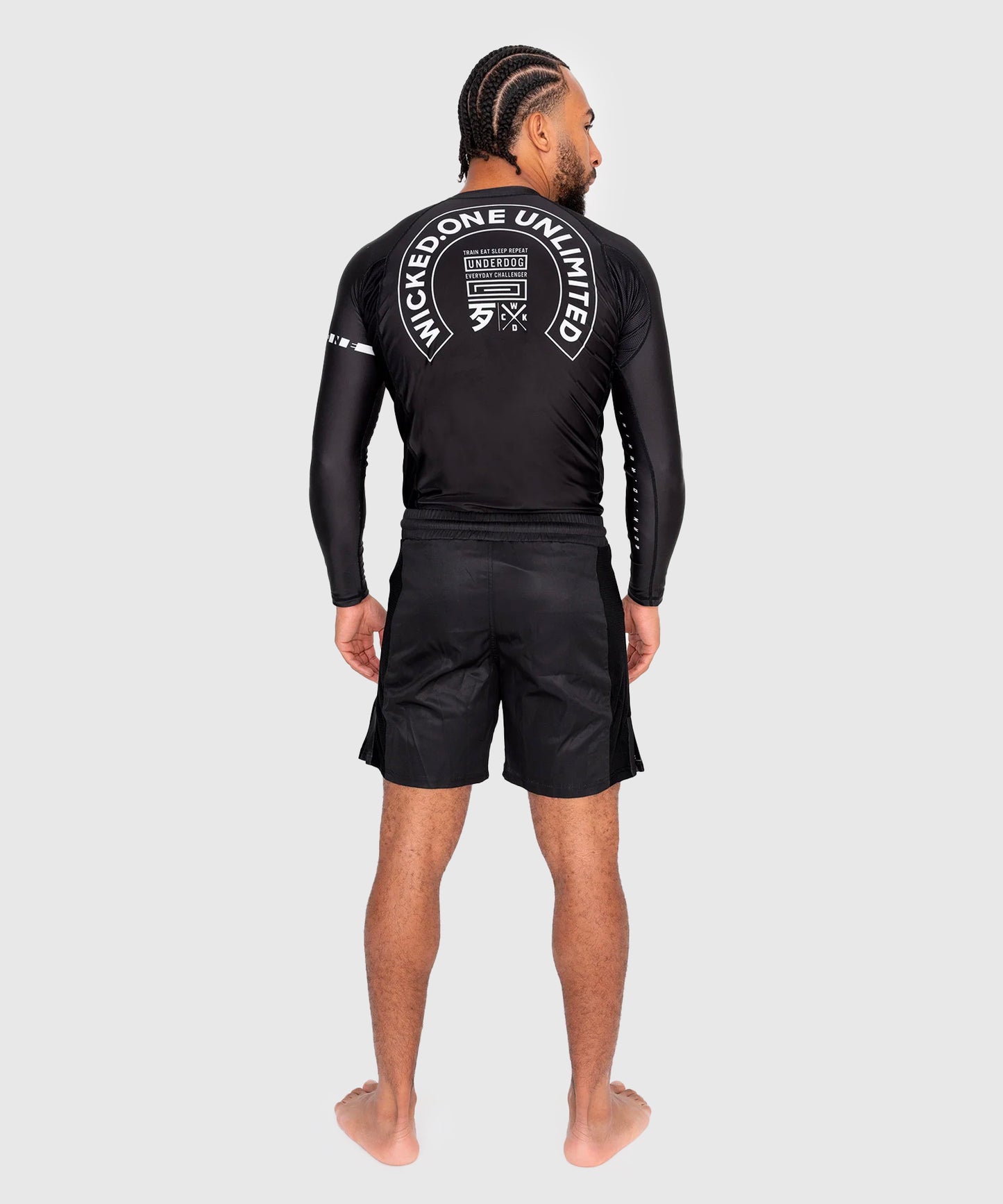 Rashguard À Manches Longues Wicked One Track - Noir