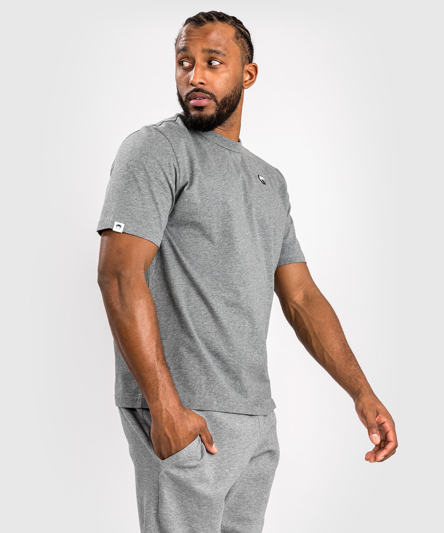T-Shirt Venum Silent Power Lite - Gris clair chiné