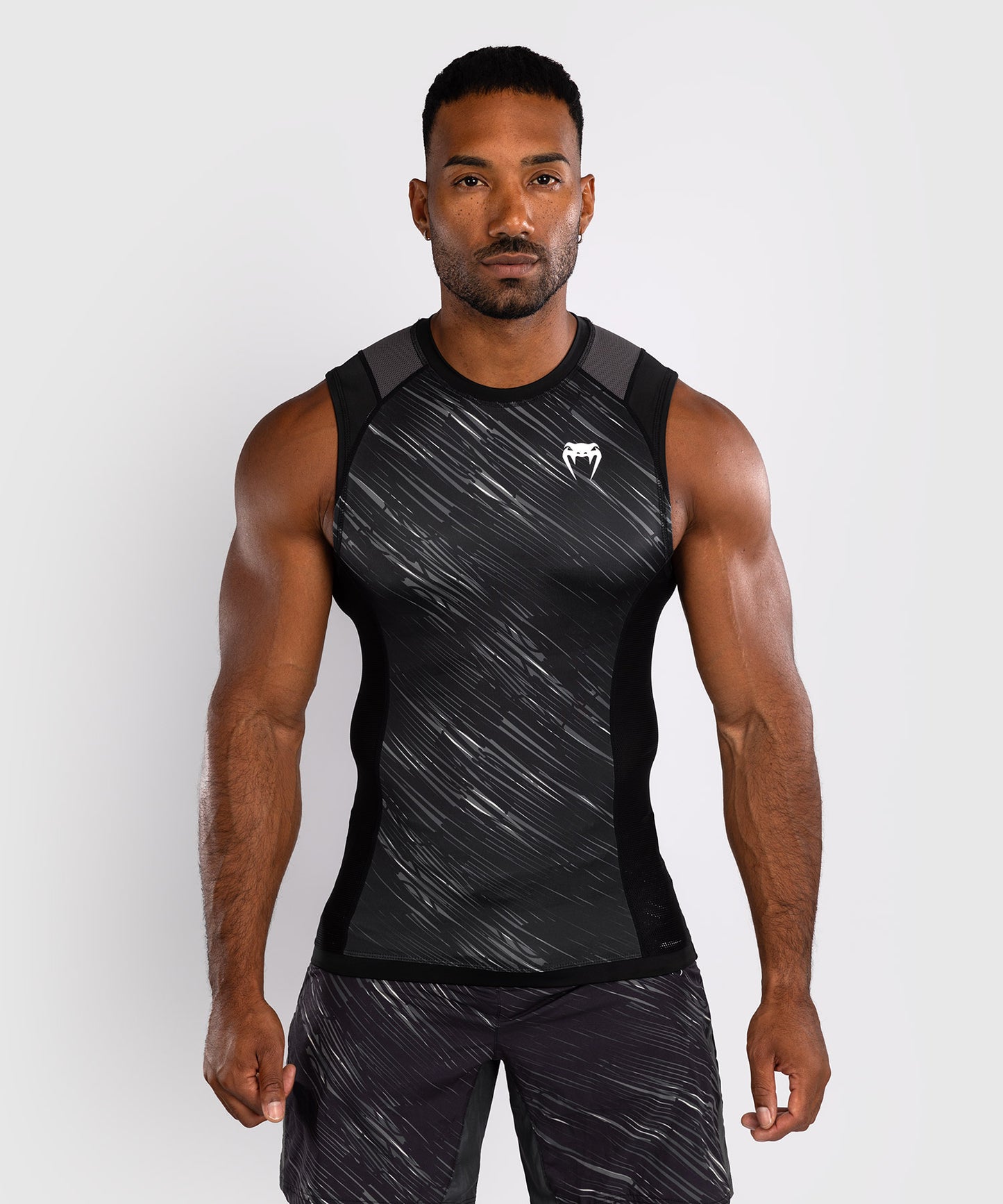 Rashguard Sans Manches Venum Rapid - Noir/Gris Orage