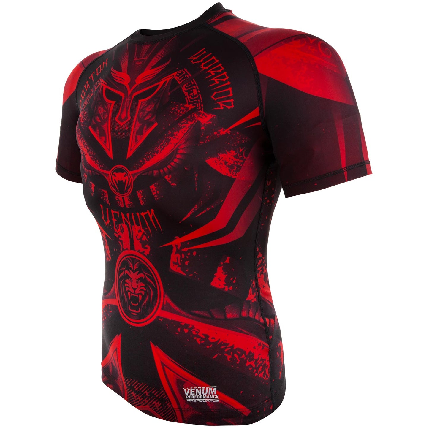 Rashguard Venum Gladiator 3.0 - Red Devil - Manches courtes