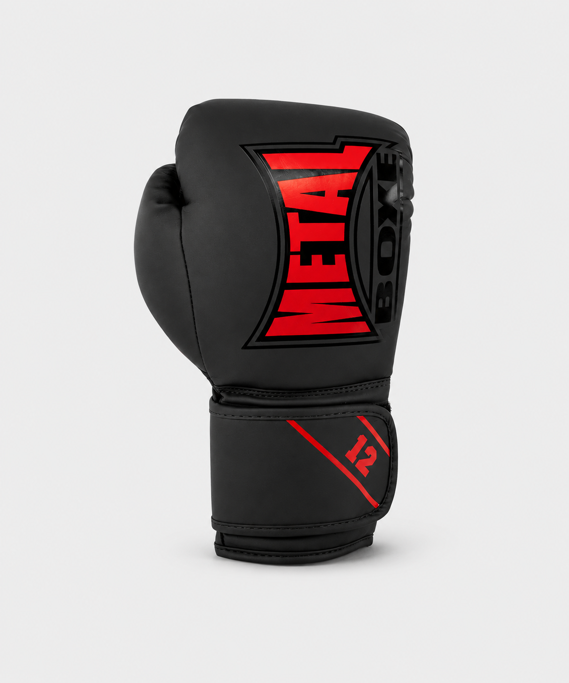 Gants de Metal Boxe Entrainement Metal Starter - Noir/Rouge
