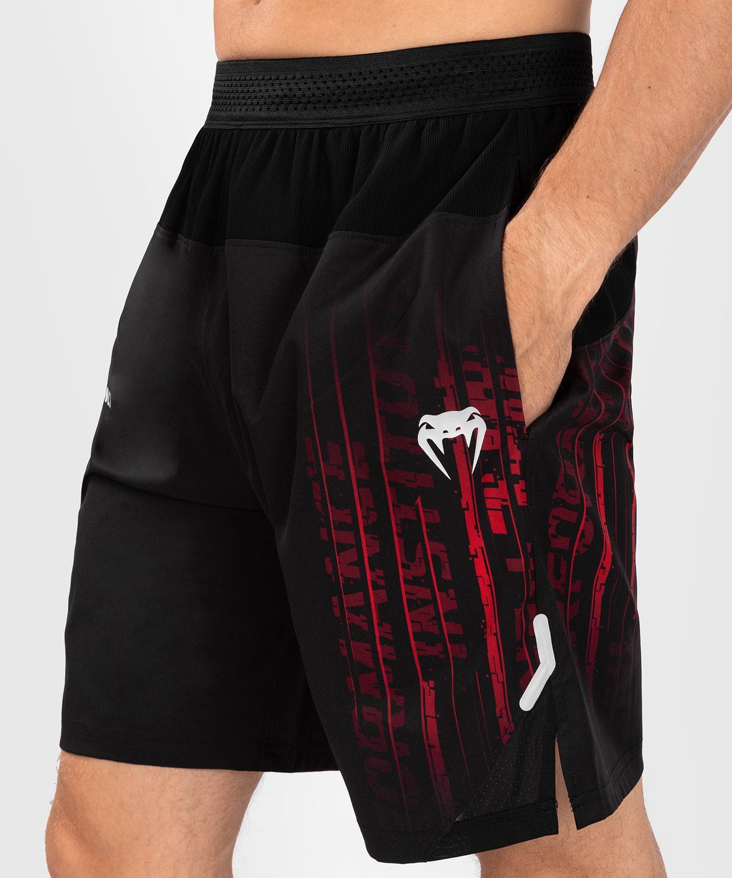 Men's UFC Venum Performance Institute 2.0 Short - Black/Red