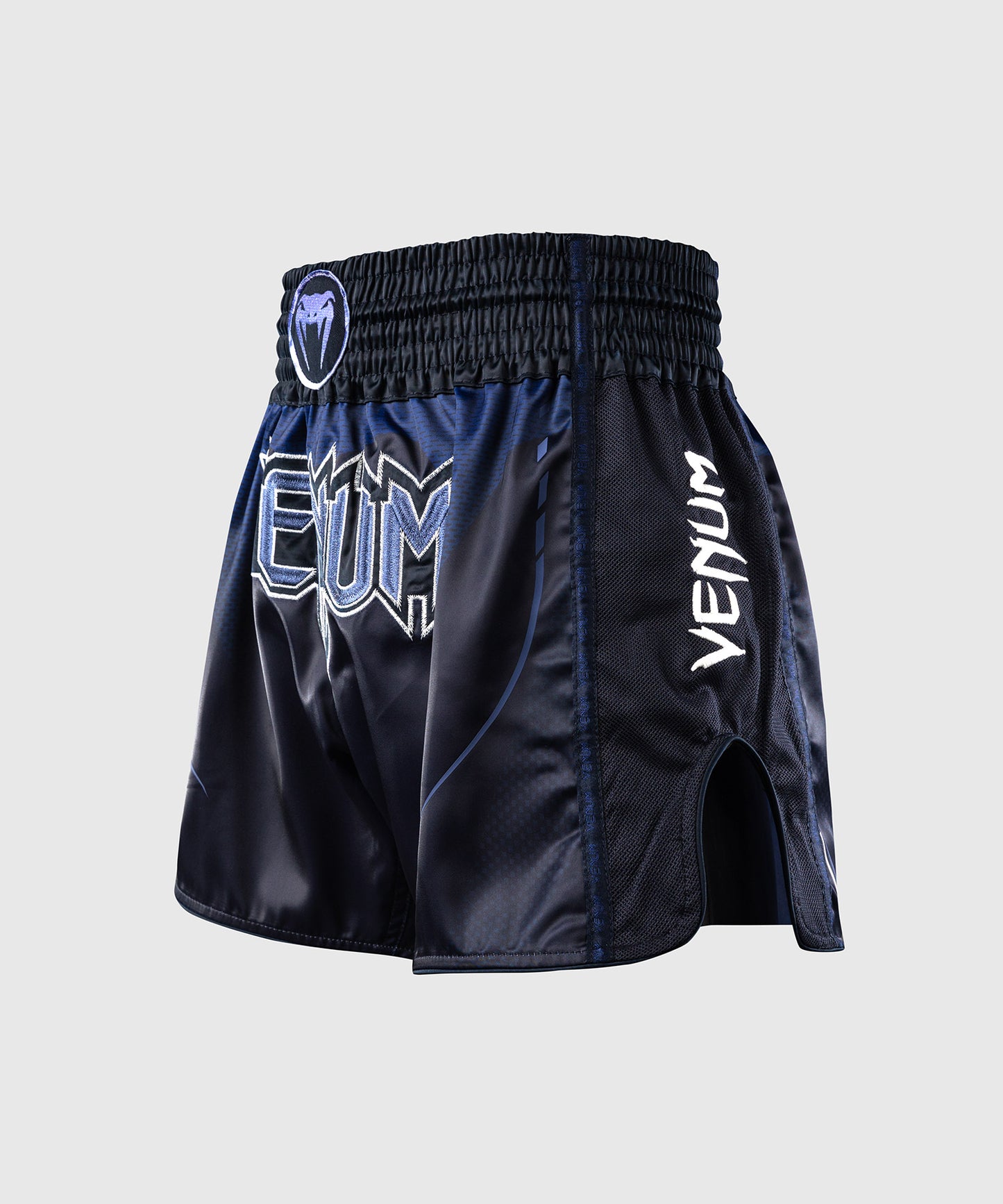 Venum G-Core Pantaloncini da Muay Thaï - Blu Navy/Bianco