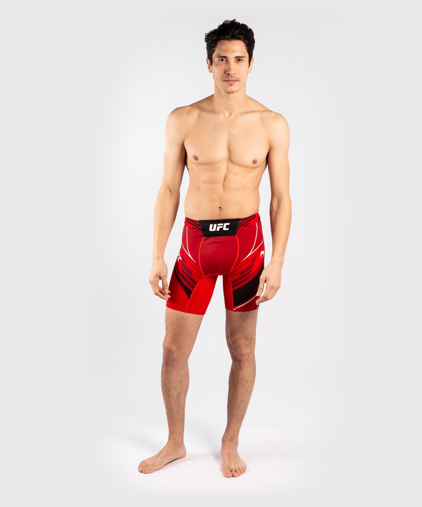 Short de compression pour Hommes UFC Venum Authentic Fight Night - Coupe Courte - Rouge