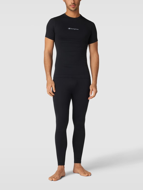 T-Shirt Seamless Champion - Noir