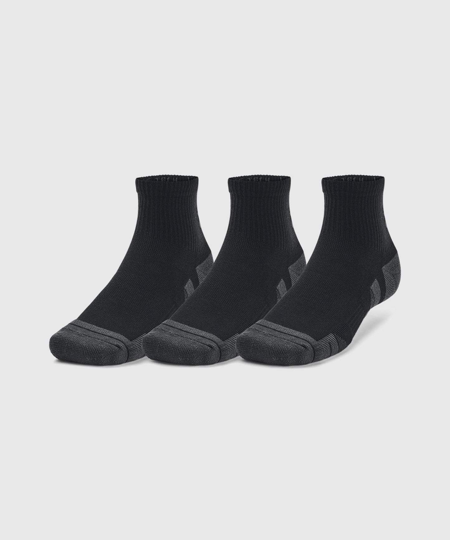 Under Armour Ua Performance Tech 3-Pack Mid-High Socks - Black/Grey