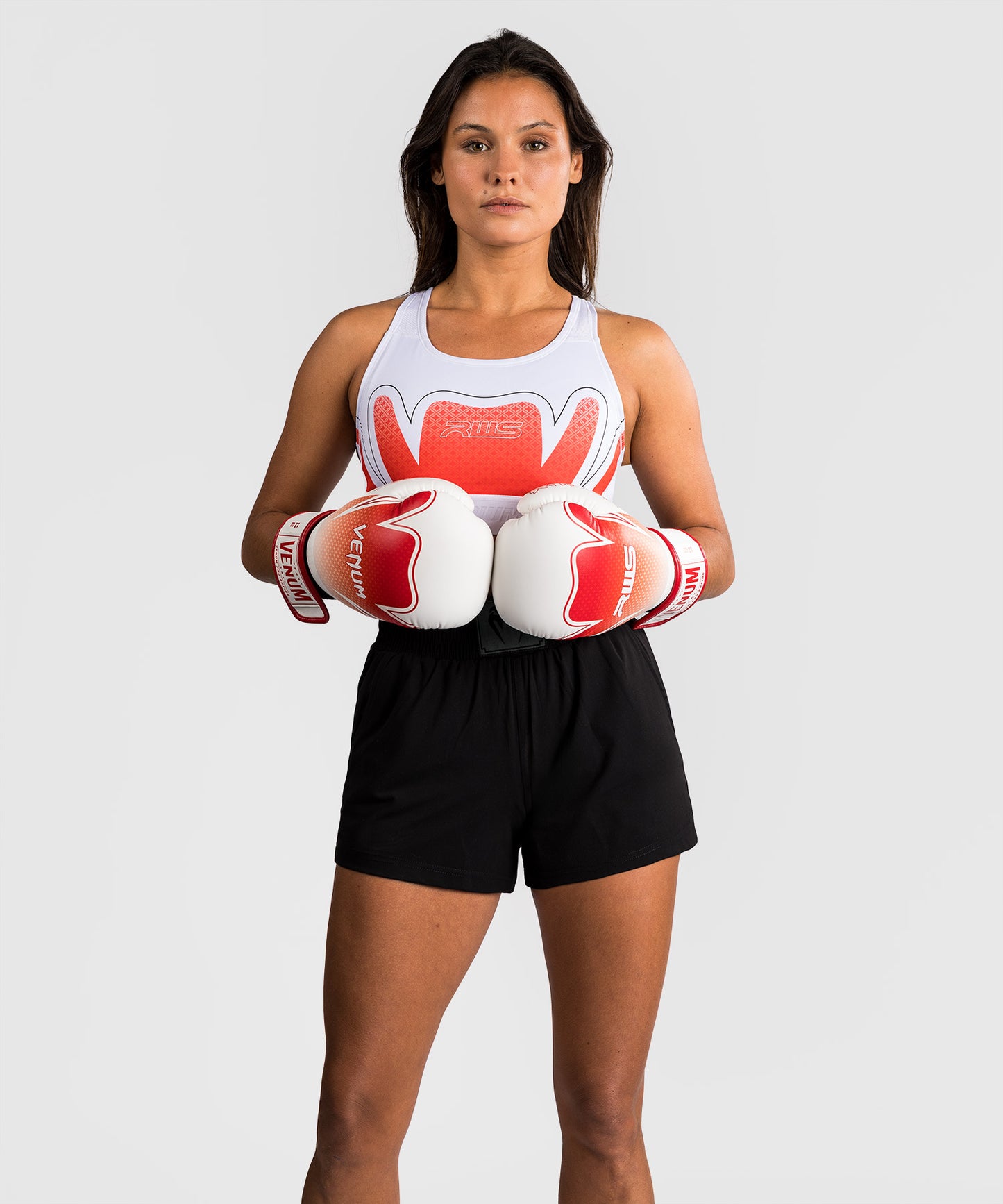 Brassière de Sport Venum x RWS 2.0 – Blanc/Rouge