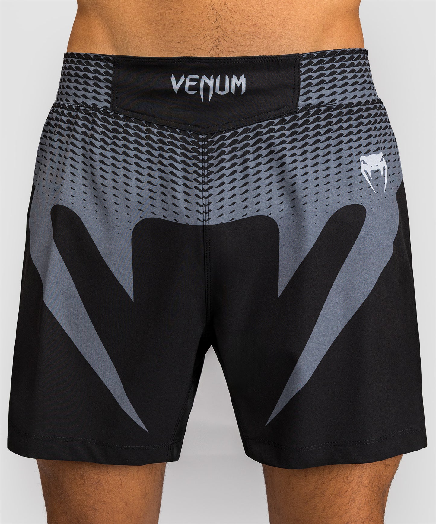 Venum No Gi Fightshorts - Schwarz/Silbergrau