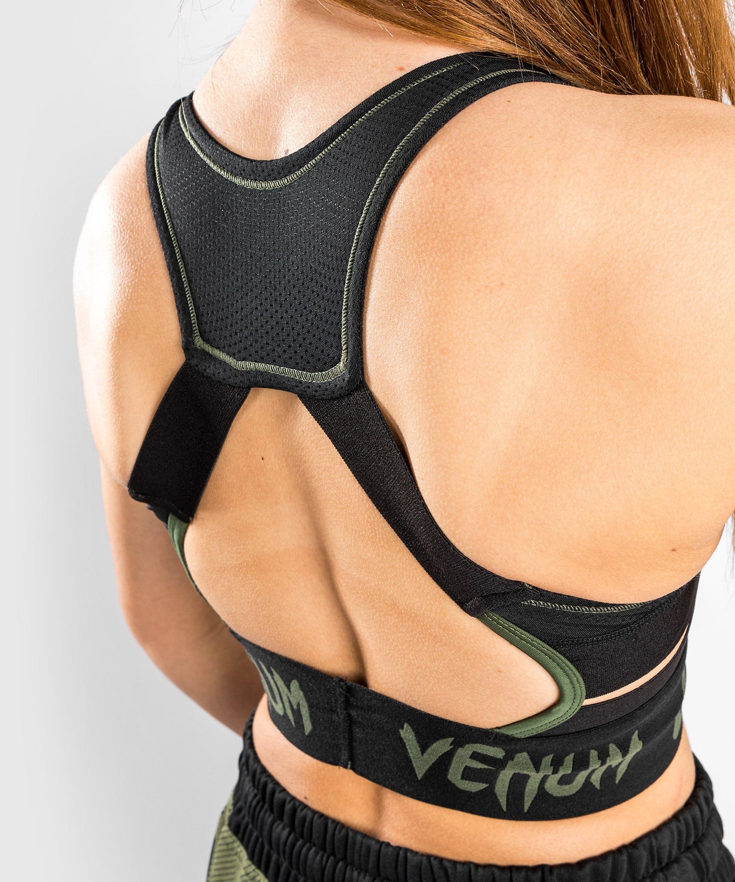 Brassière de Pesée Femme UFC Venum Authentic Fight Week - Kaki