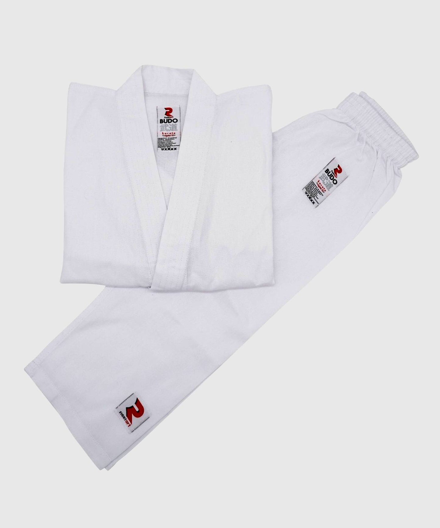 Kimono de Karaté Entraînement Fight Art Budo - Pour Enfant - Blanc