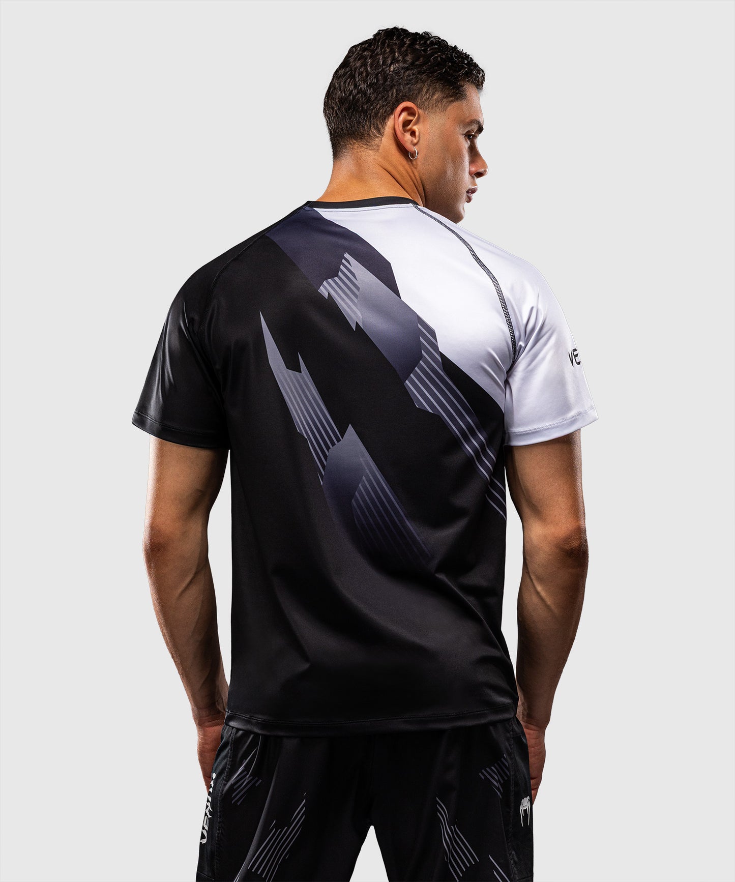 Venum No-Gi 6.0 Dry-Tech T-Shirt - Schwarz/Weiß