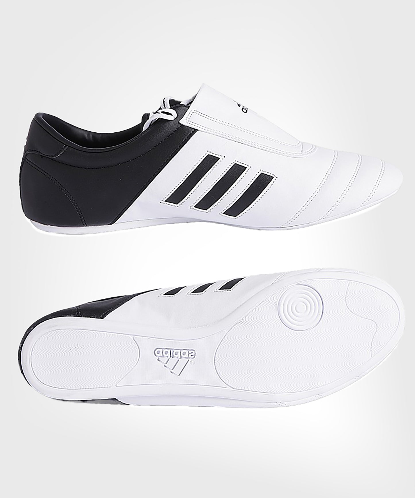 Chaussures de Taekwondo Adikick Adidas - Blanc/Noir