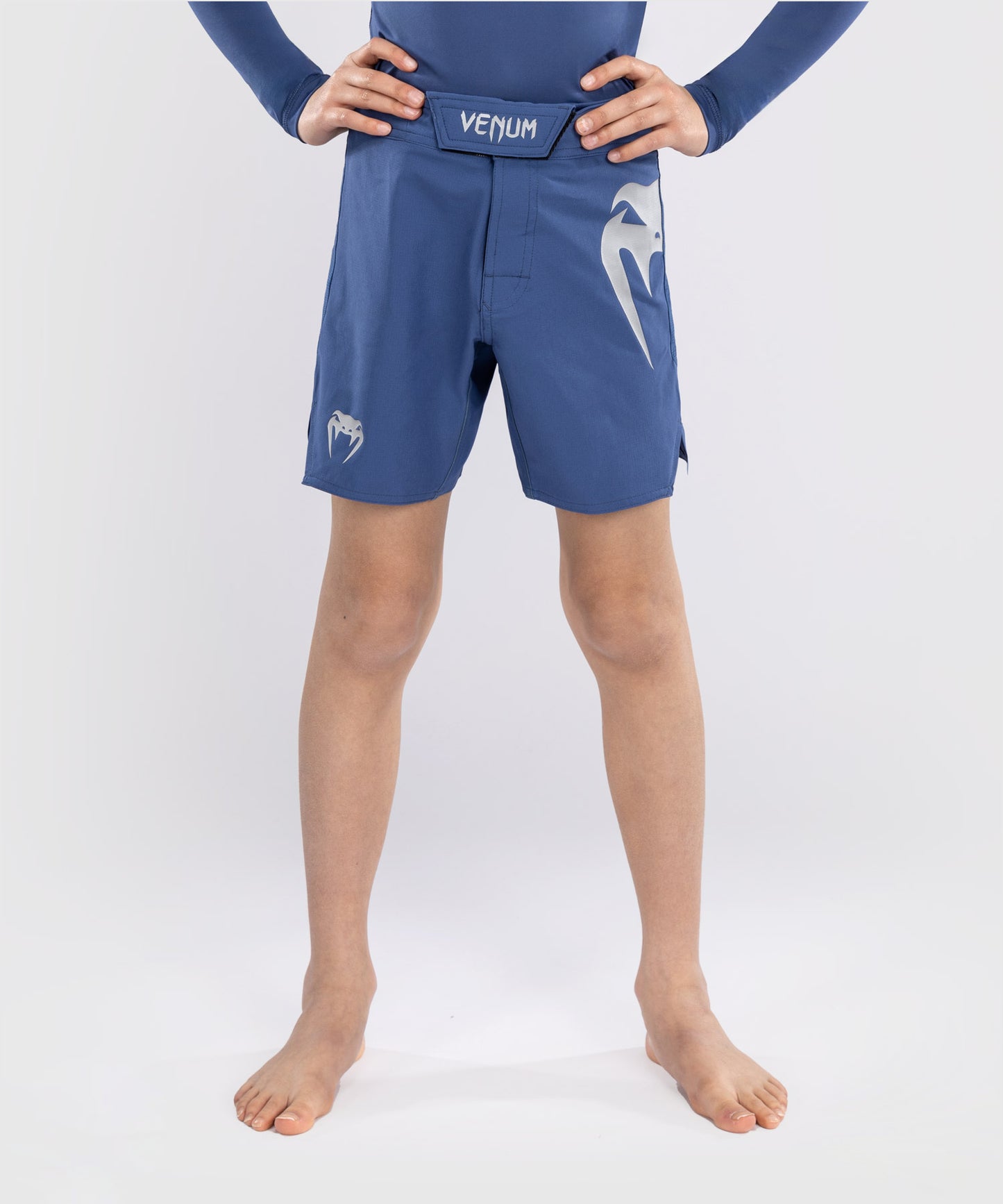 Venum Light Kids Fight Shorts - Royal Blue