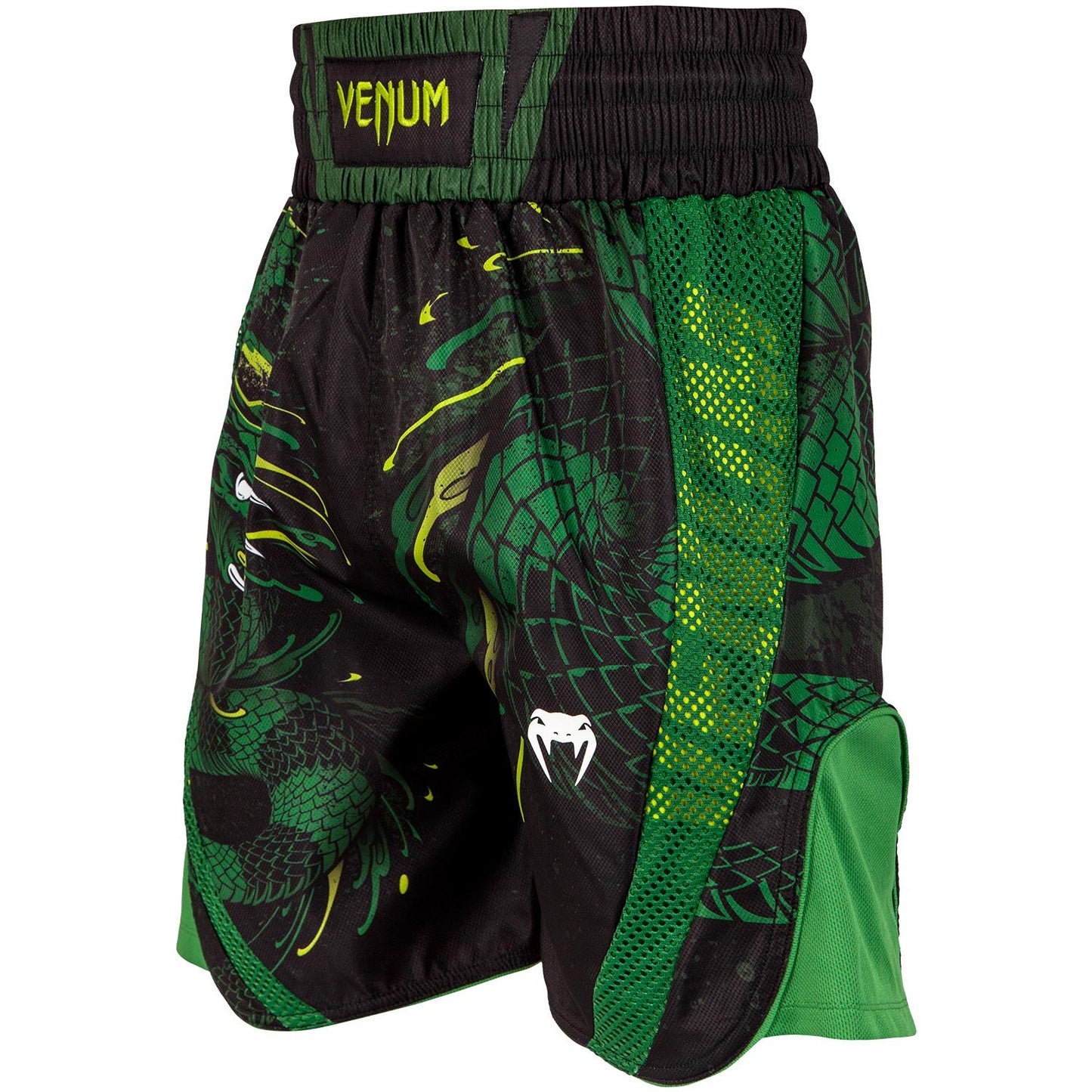 Venum Green Viper Boxing Short - Black/Green