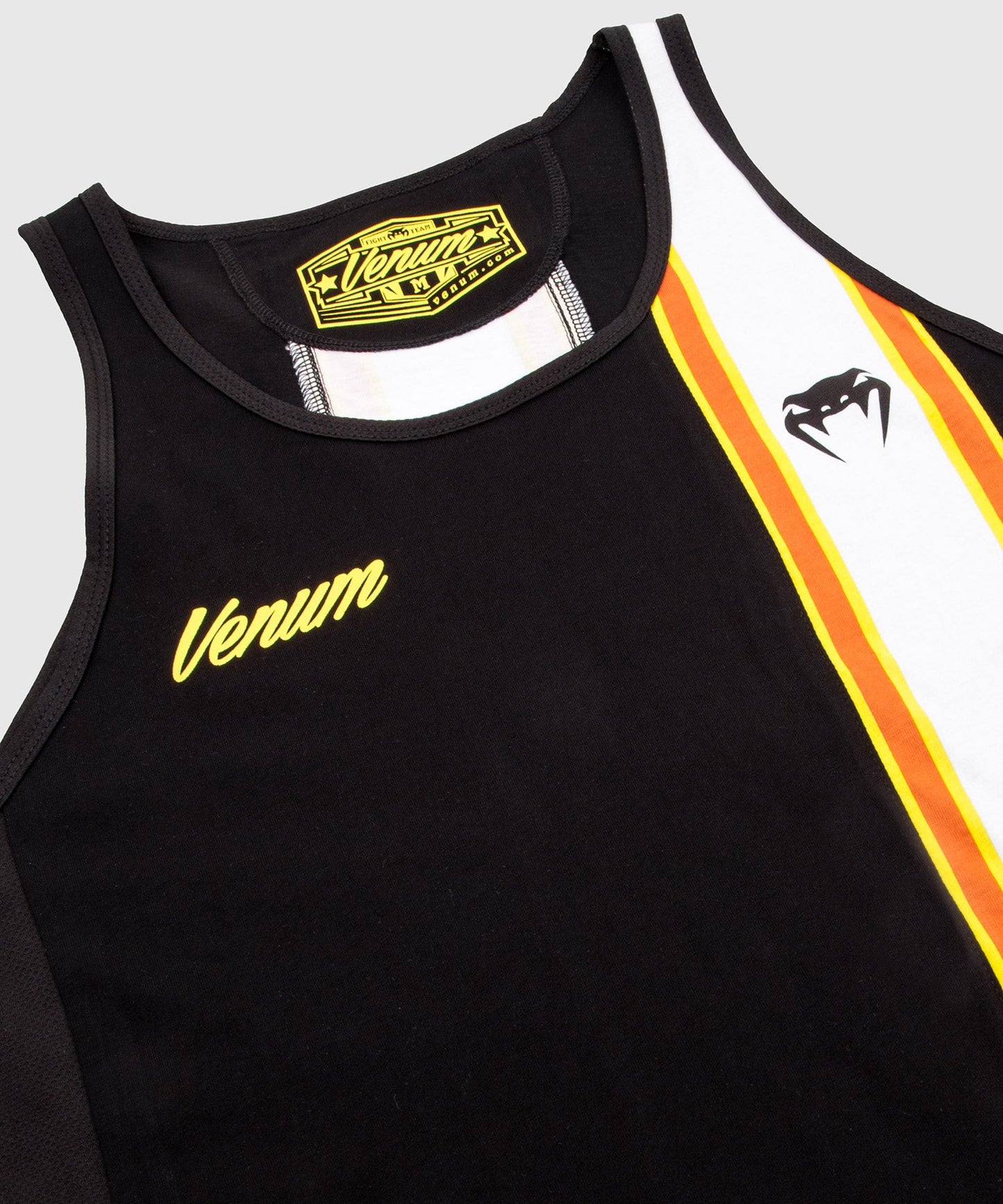 Venum Cutback tank top - Black/Yellow