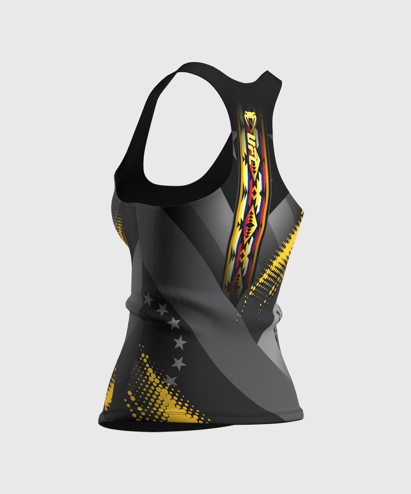 Women's long sports bra UFC Unrivaled by VENUM Julianna Peña - Black