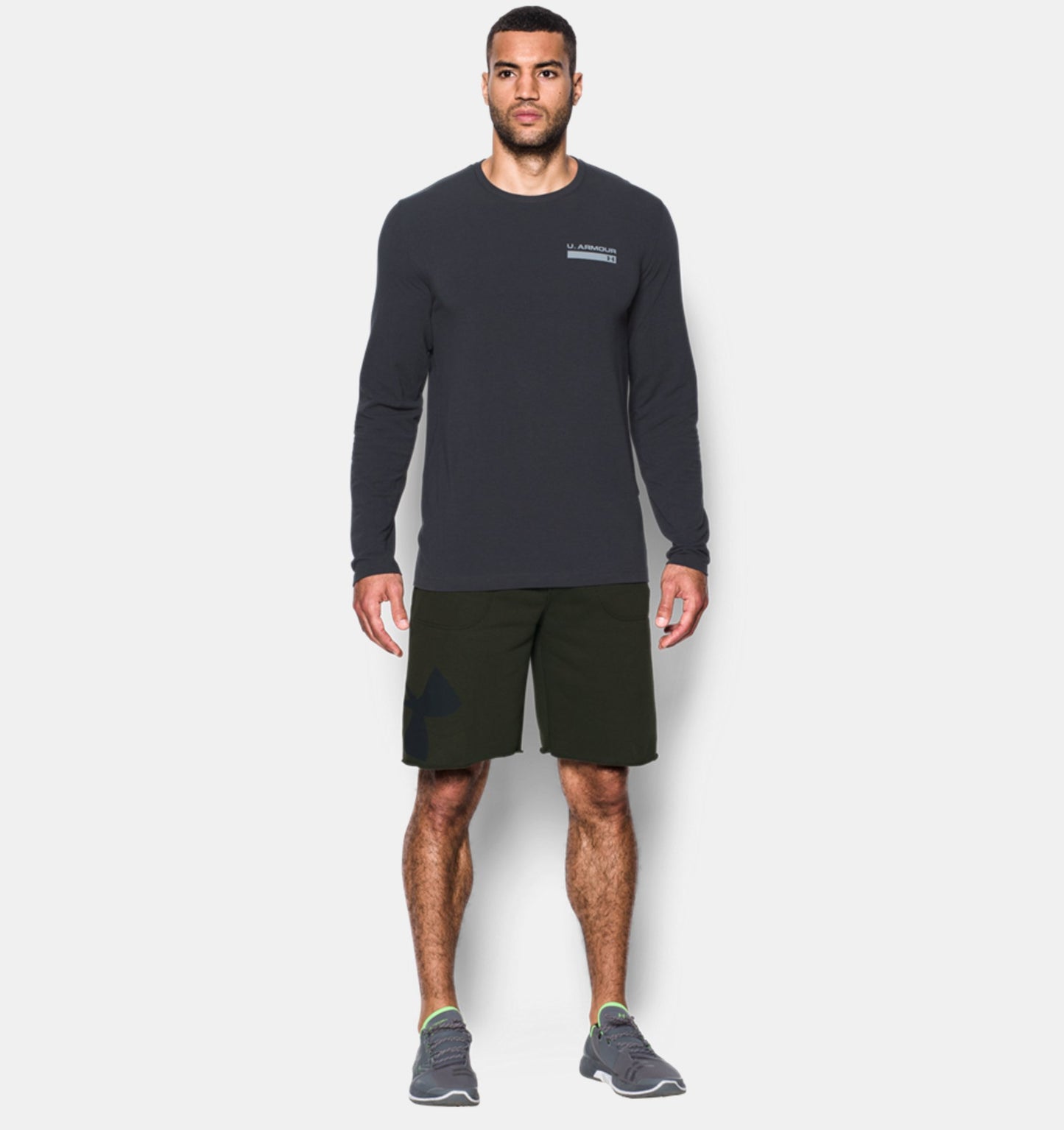 Short Under Armour Rival Exploded Graphic - Vert