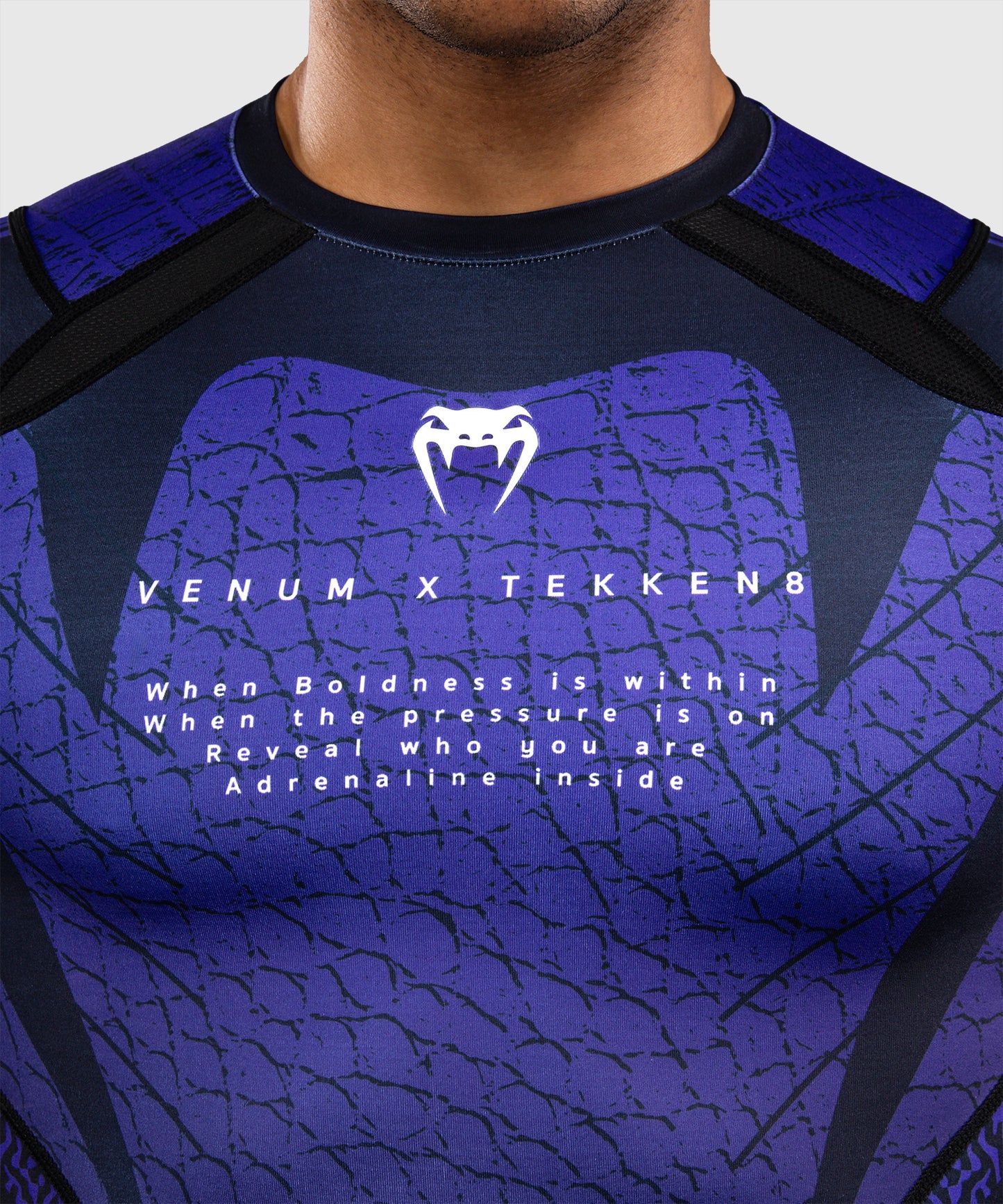 Venum x TEKKEN 8 Long Sleeve Rashguard - Kazuya - Black/Purple