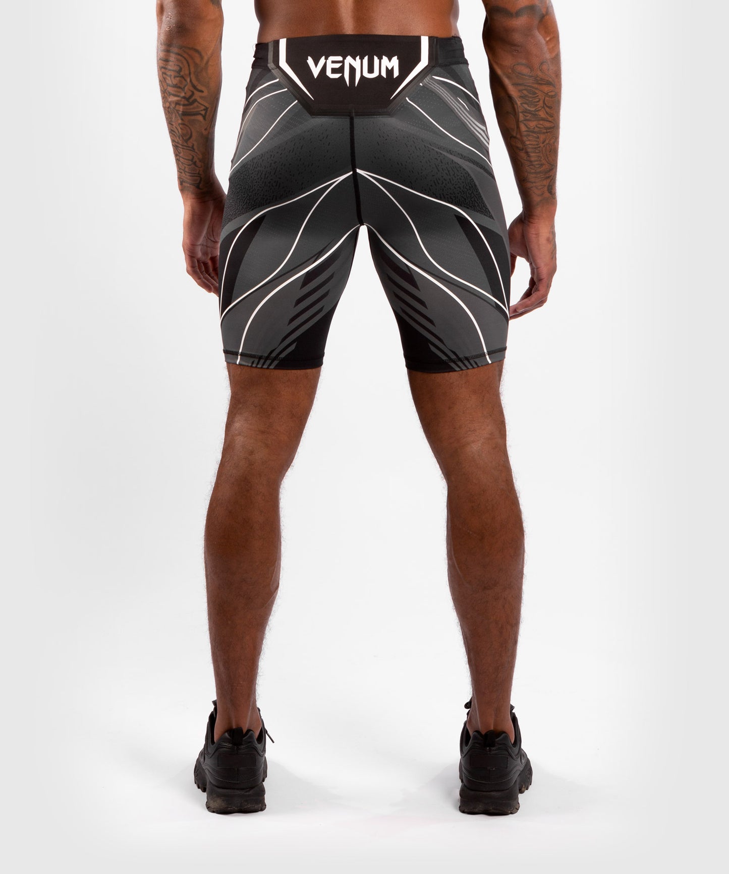 Short de compression pour Hommes UFC Venum Authentic Fight Night - Coupe Longue - Noir