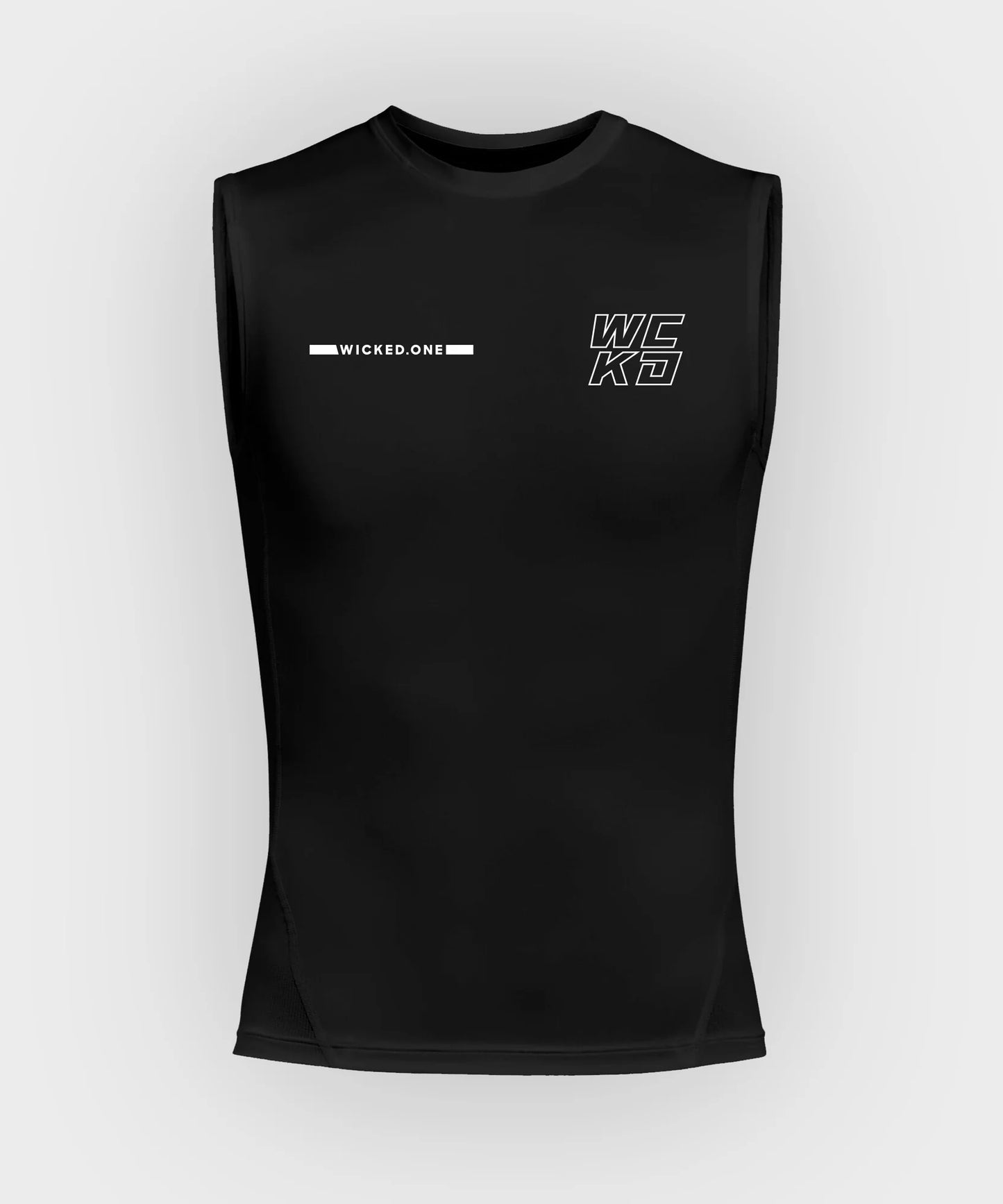 Wicked One Raw Ärmelloses Rashguard - Schwarz