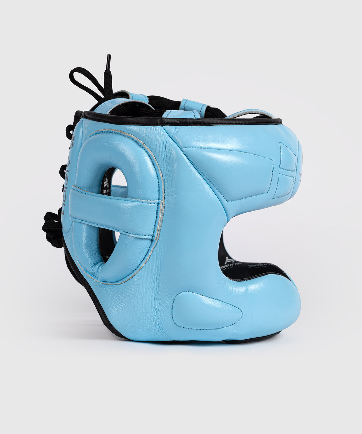 Hit N Move Casco de Boxeo con Barra - Azul Celeste