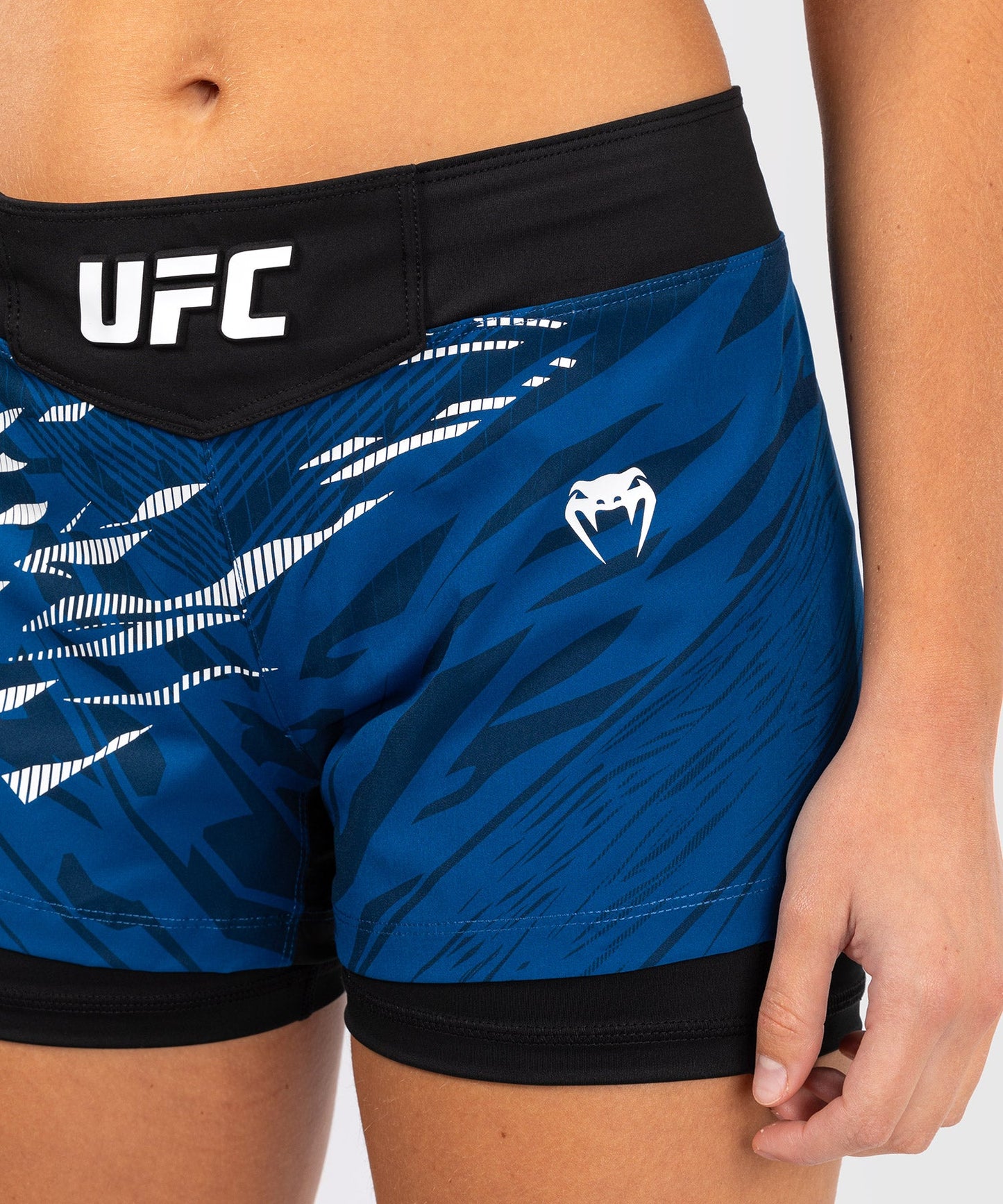 Women's UFC Fusion by Venum Authentic Fight Night Shorts - Blue
