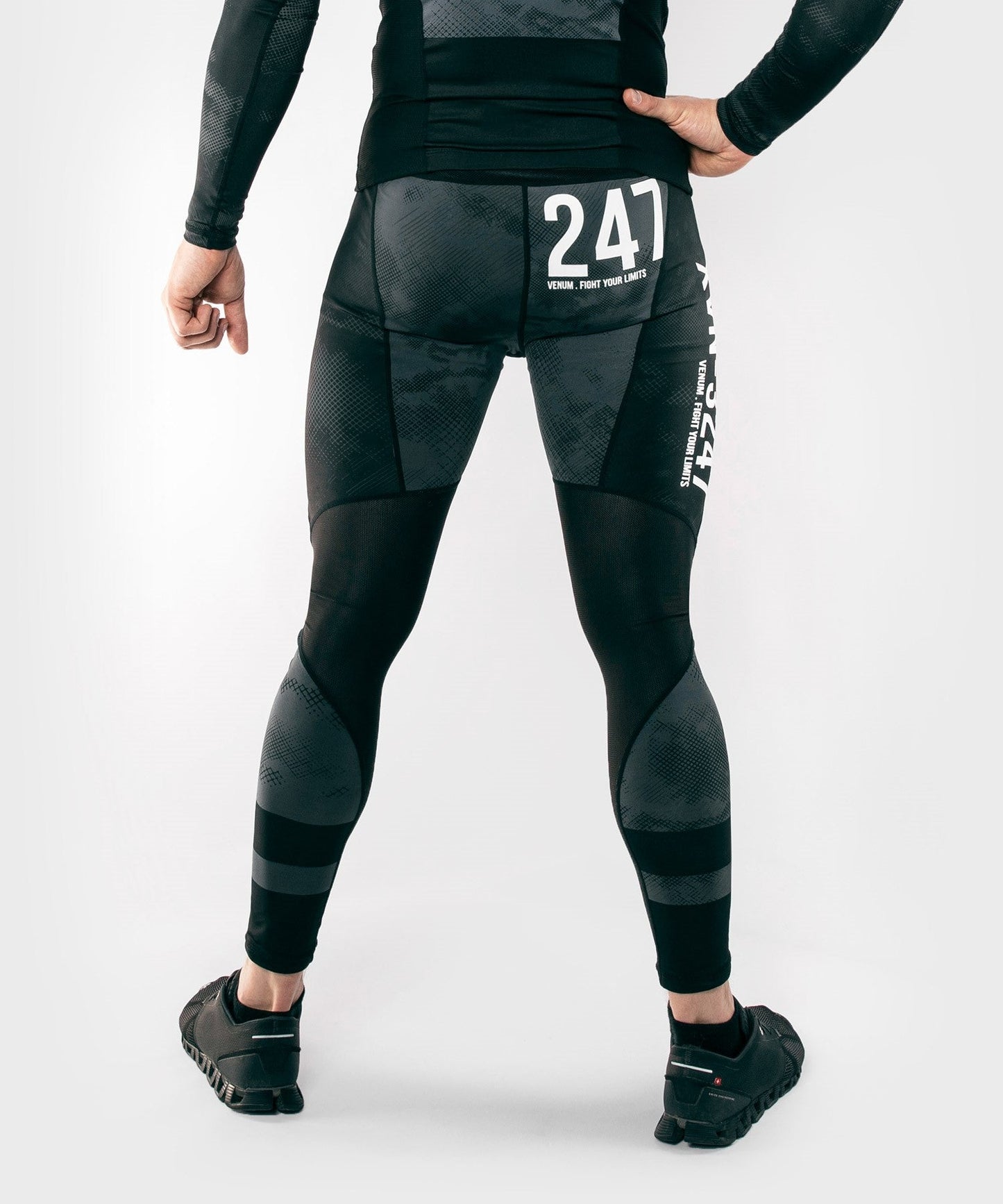 Venum Sky247 Compression Pants - Black/Grey