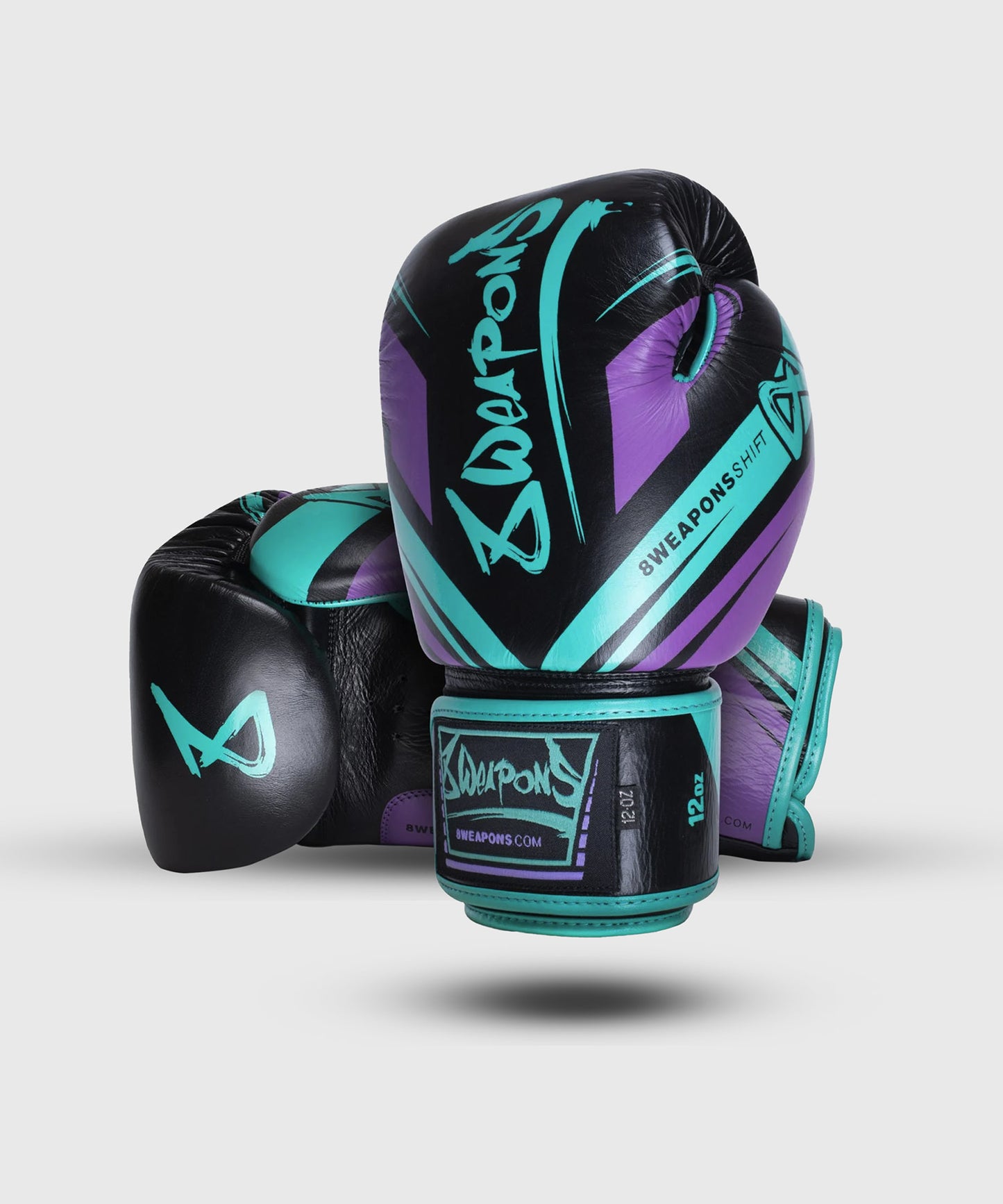 Gants de Boxe 8 Weapons Shift Cyber - Noir/Violet
