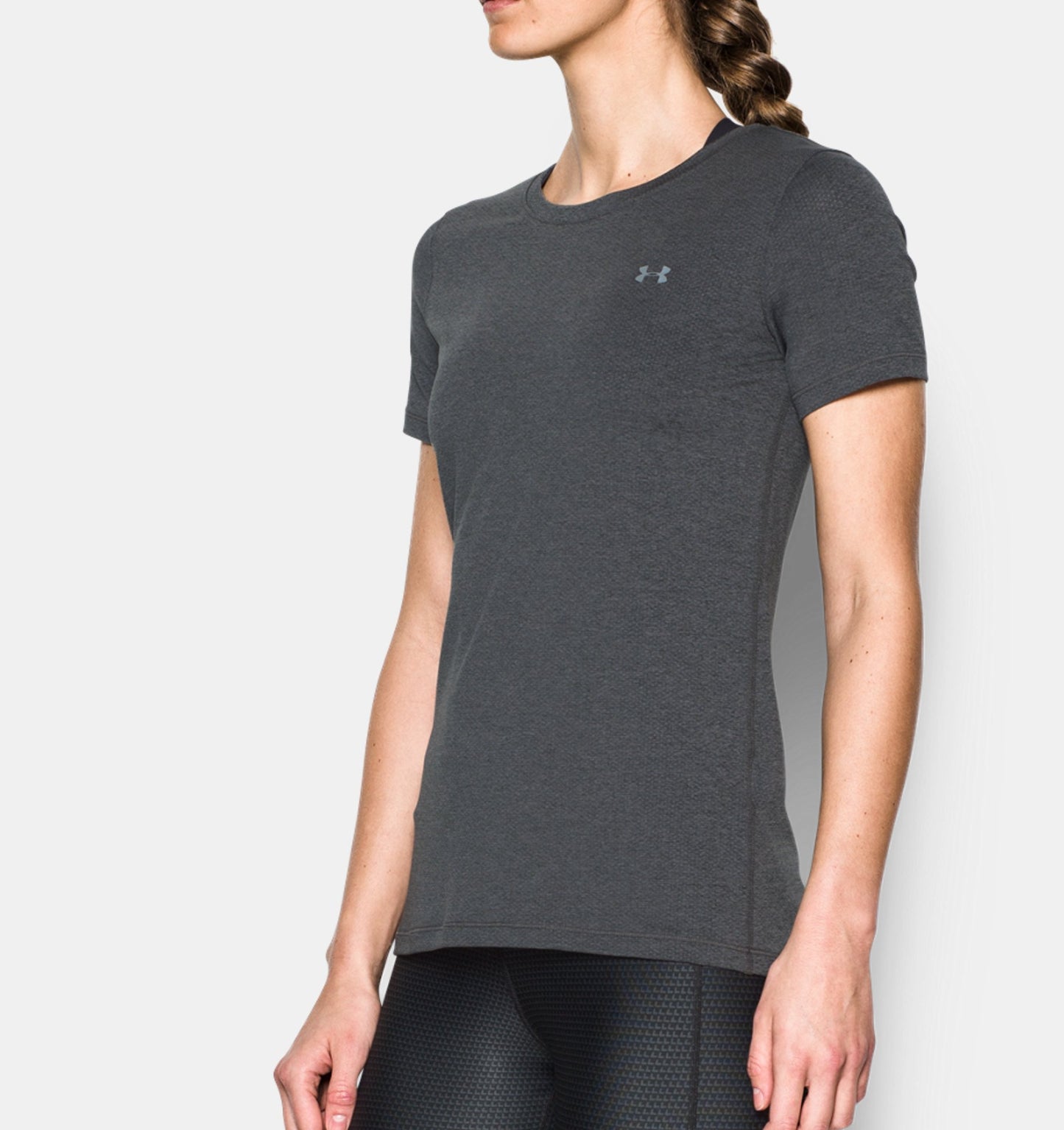 T-shirt Femme Under Armour Heatgear® Armour - Gris