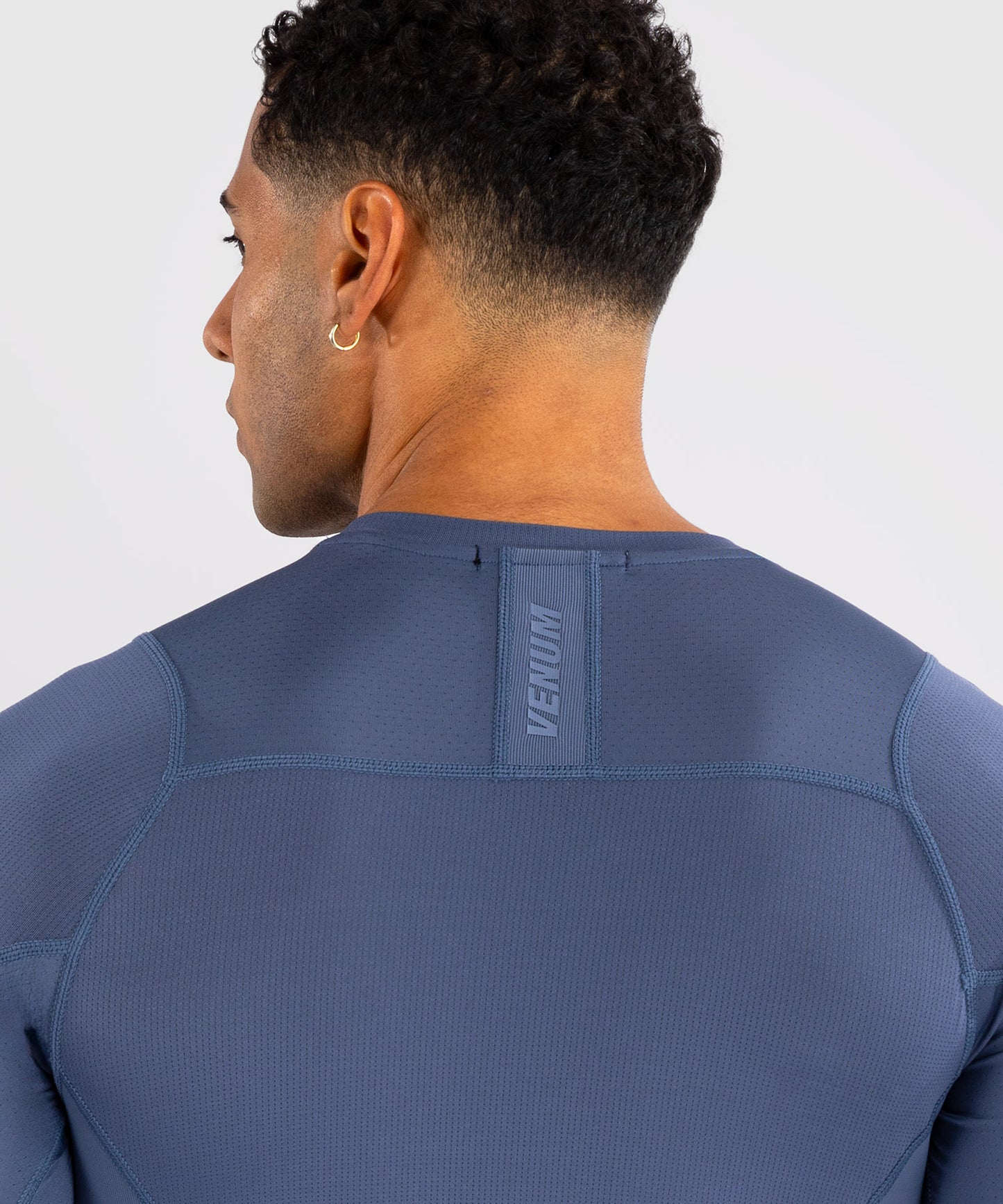 Venum G-Fit Air Langarm-Rashguard für Männer - Nebelblau