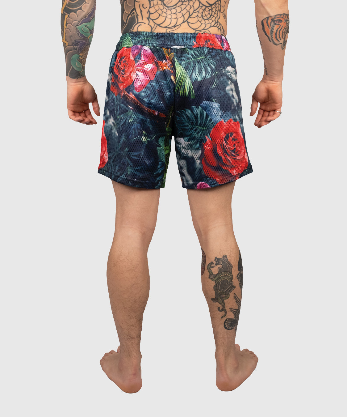 Scramble Mesh Ohana Camo Pantaloncini da Grappling - Nero