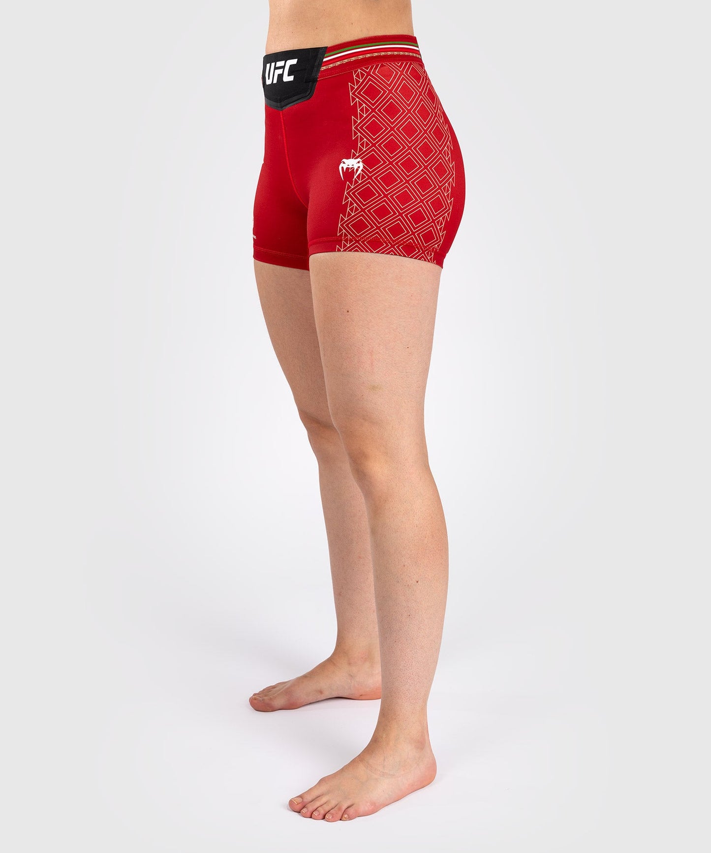 Noche UFC by Venum Authentic Fight Night Women's Compression Shorts - Short - Red
