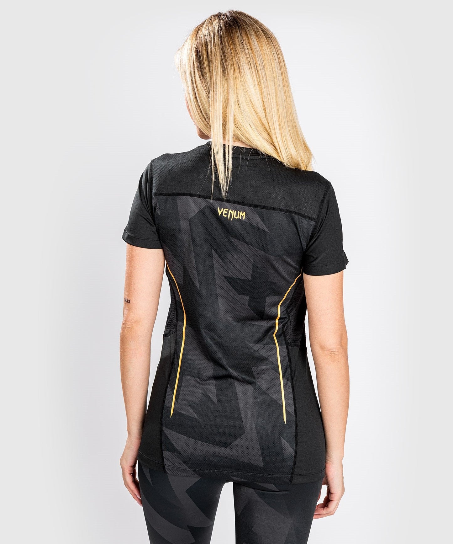 T-Shirt Dry Tech Venum Razor - For Women - Black/Gold
