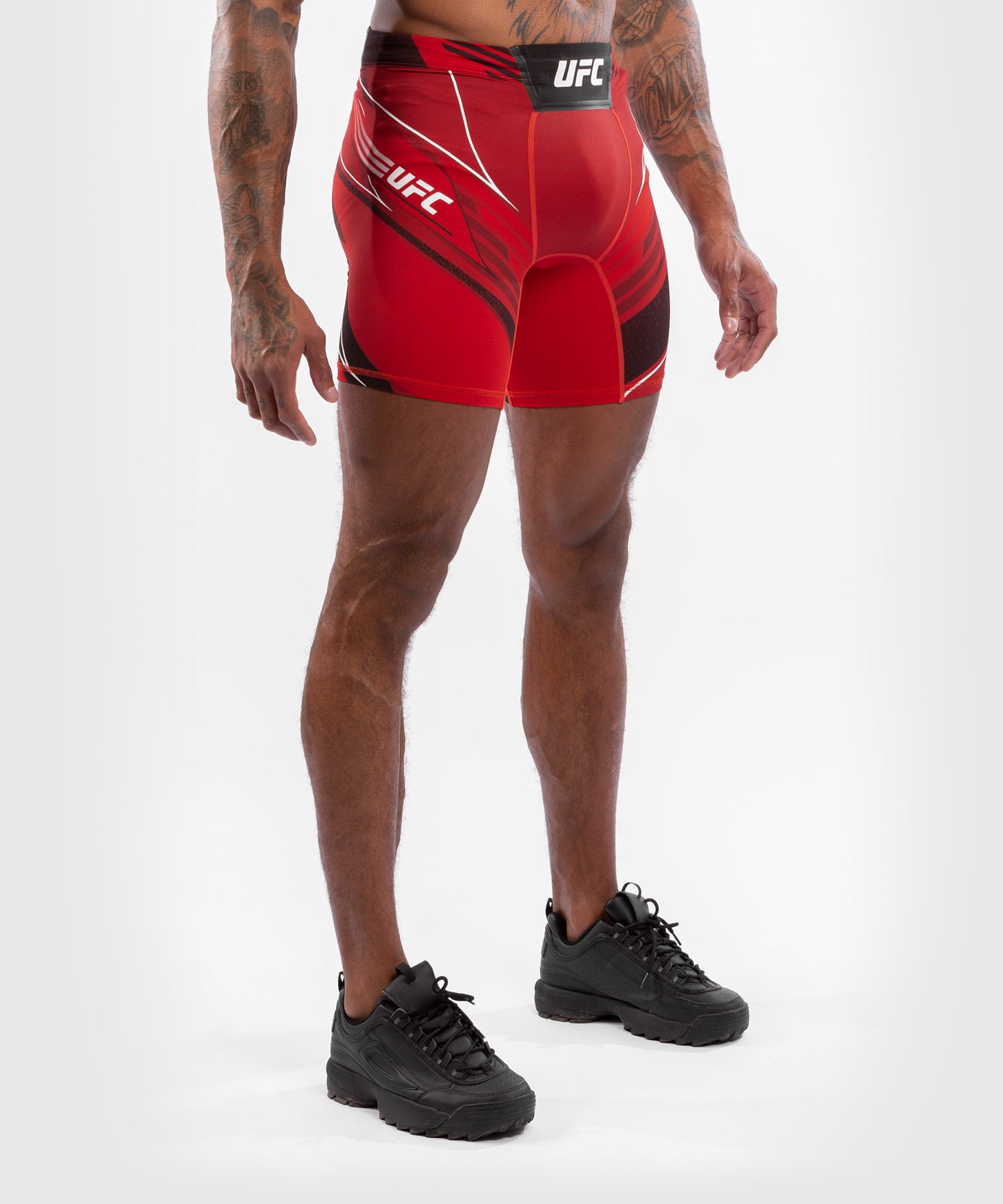 Short de compression pour Hommes UFC Venum Authentic Fight Night - Coupe Longue - Rouge