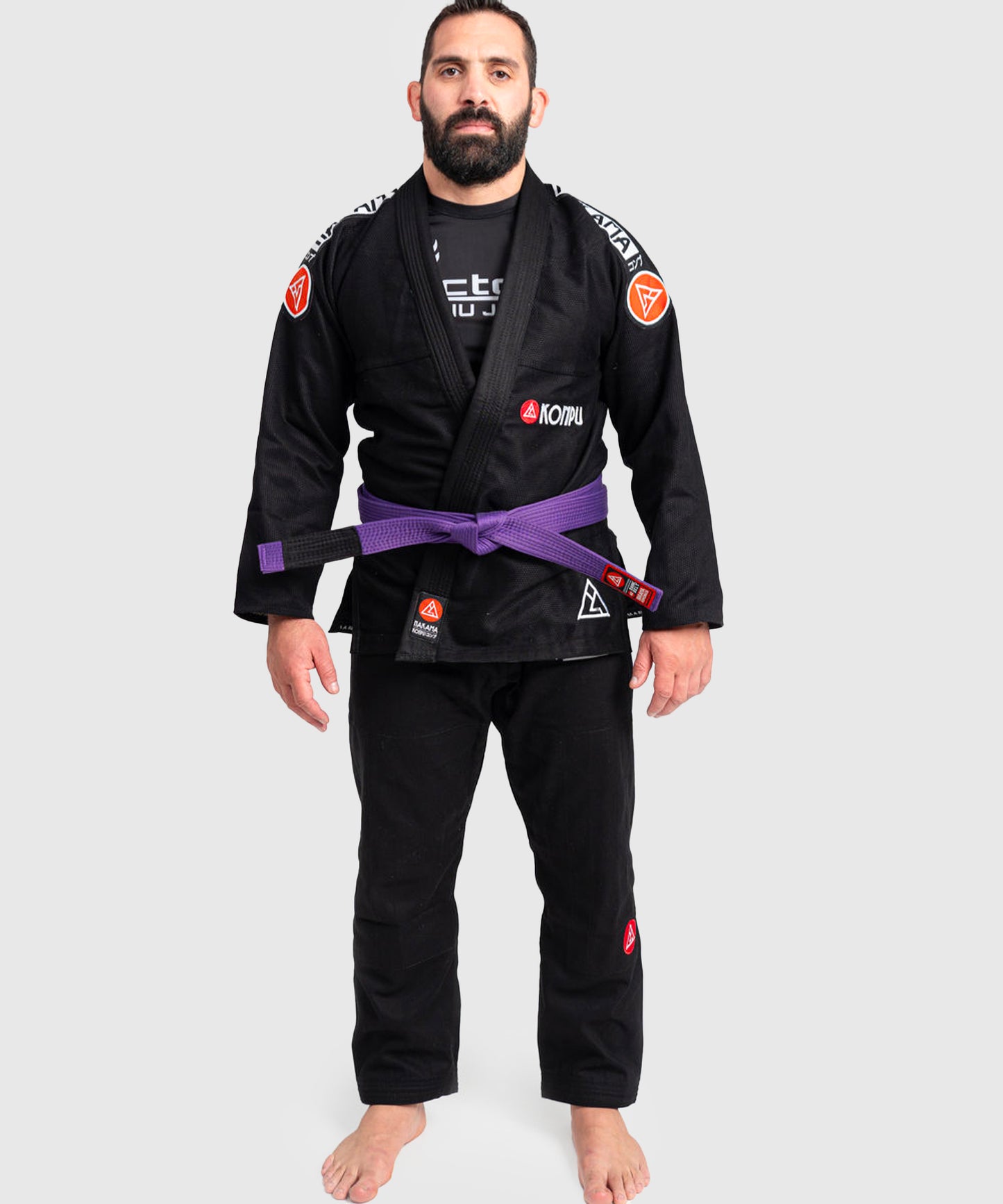 Nakama Konpu Kimono JJB - Black